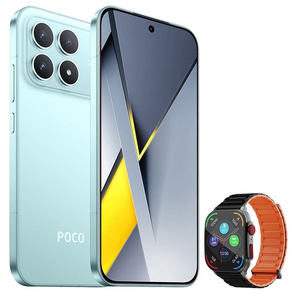 Xiaomi POCO F8 Pro 12+512GB Smartphone & Smartwatch Handy (50 MP Kamera)