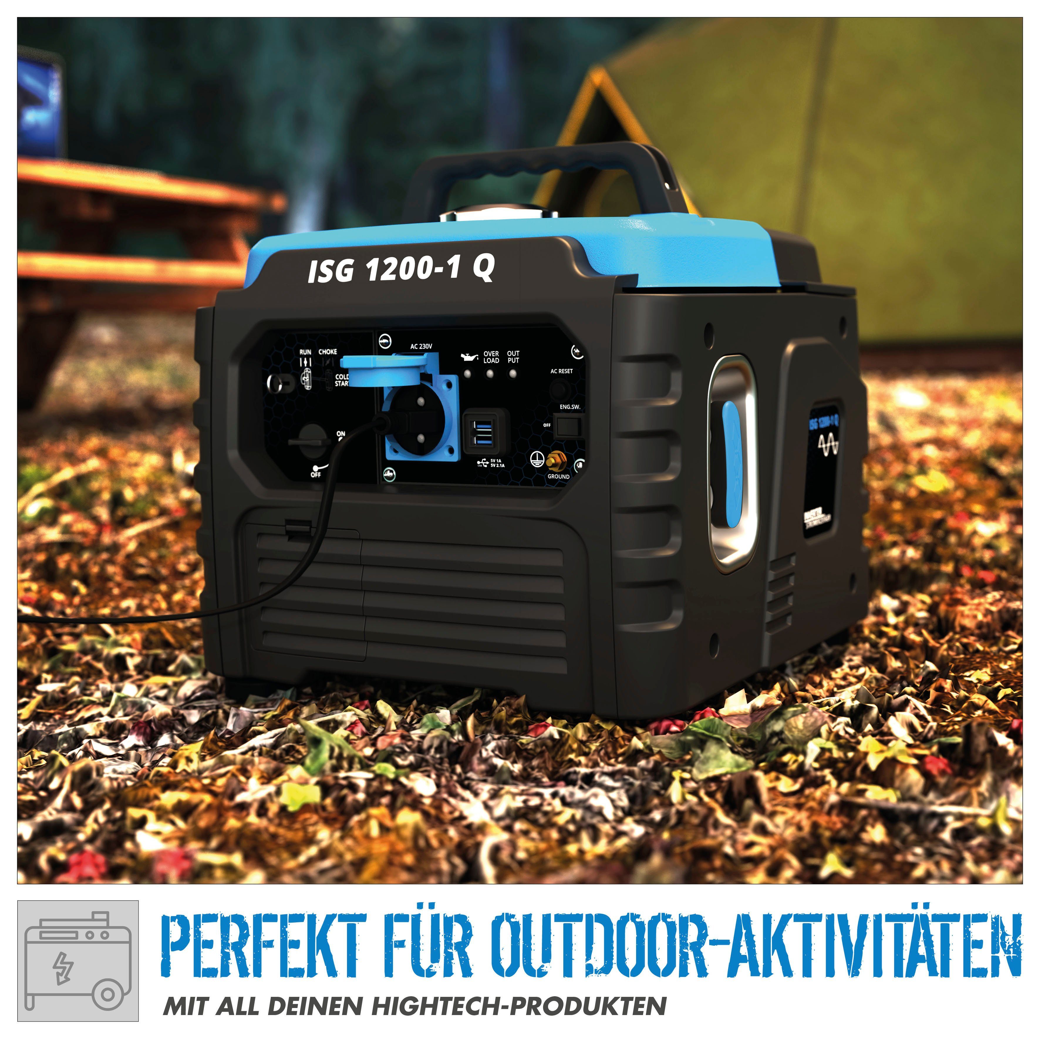 Güde Stromerzeuger Inverter »ISG 1200-1 Q«, 1,3 in kW – Bild 2 von 5