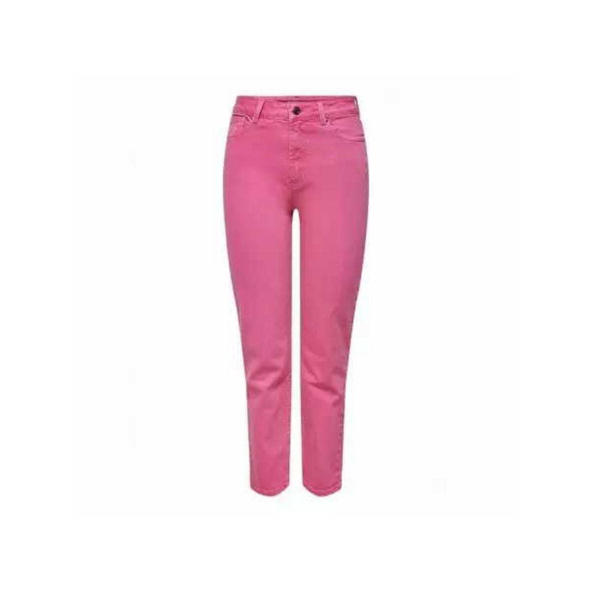 ONLY Stoffhose pink regular (1-tlg)