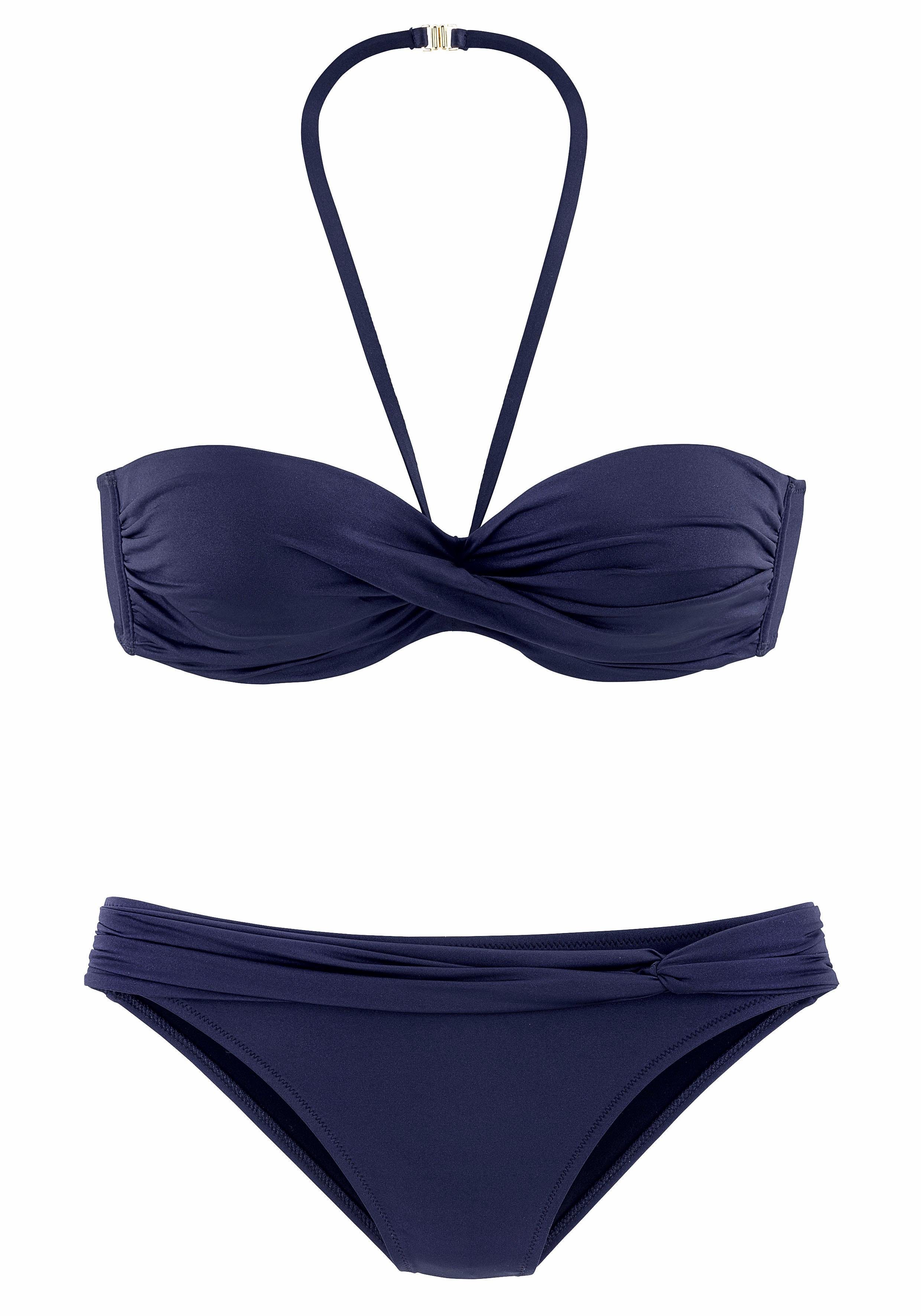 LASCANA Bügel-Bandeau-Bikini mit verschiedenen Trägervarianten günstig online kaufen