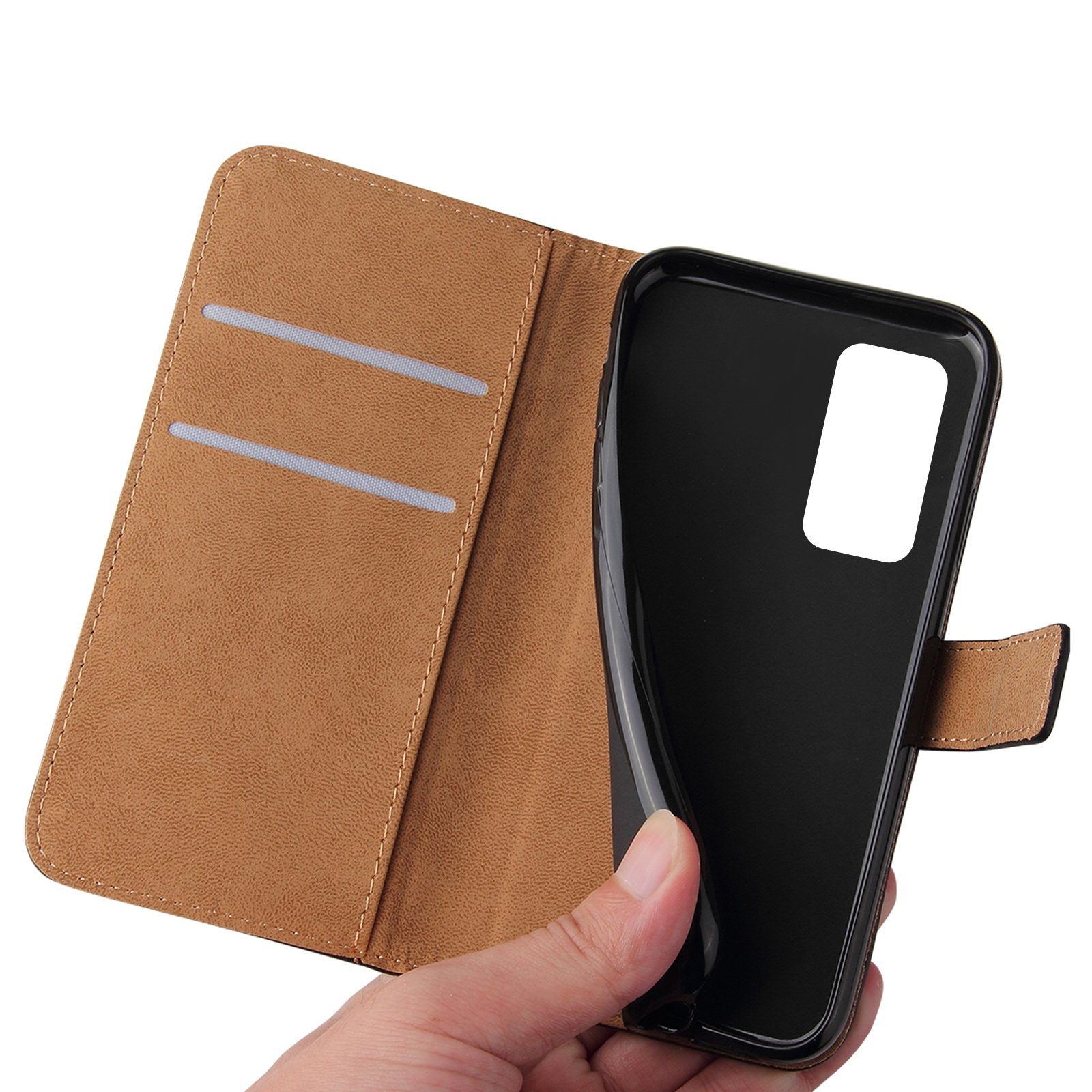 Tec-Expert Handyhülle Klapp Hülle für Samsung Galaxy A05s 6.7 Zoll, 6.7, Flip Case für Samsung Galaxy A05s