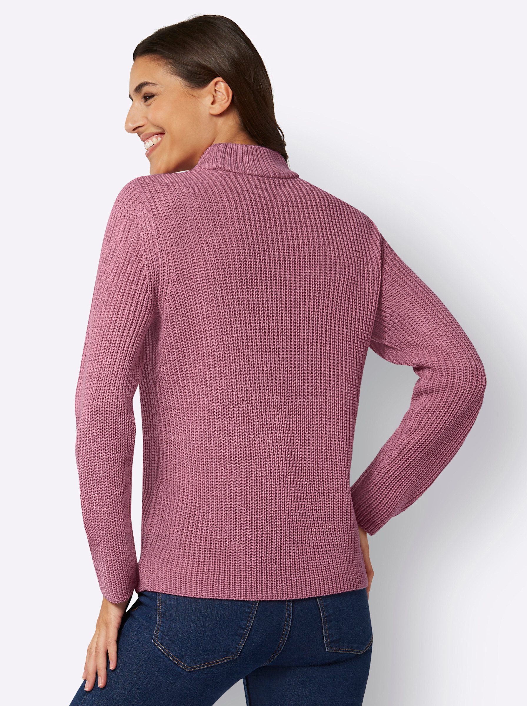 Sieh an! Strickpullover Langarm-Pullover günstig online kaufen