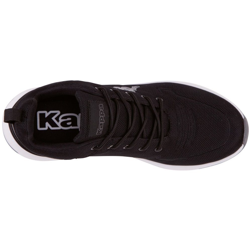 Kappa - besonders leicht black-white bequem und Sneaker