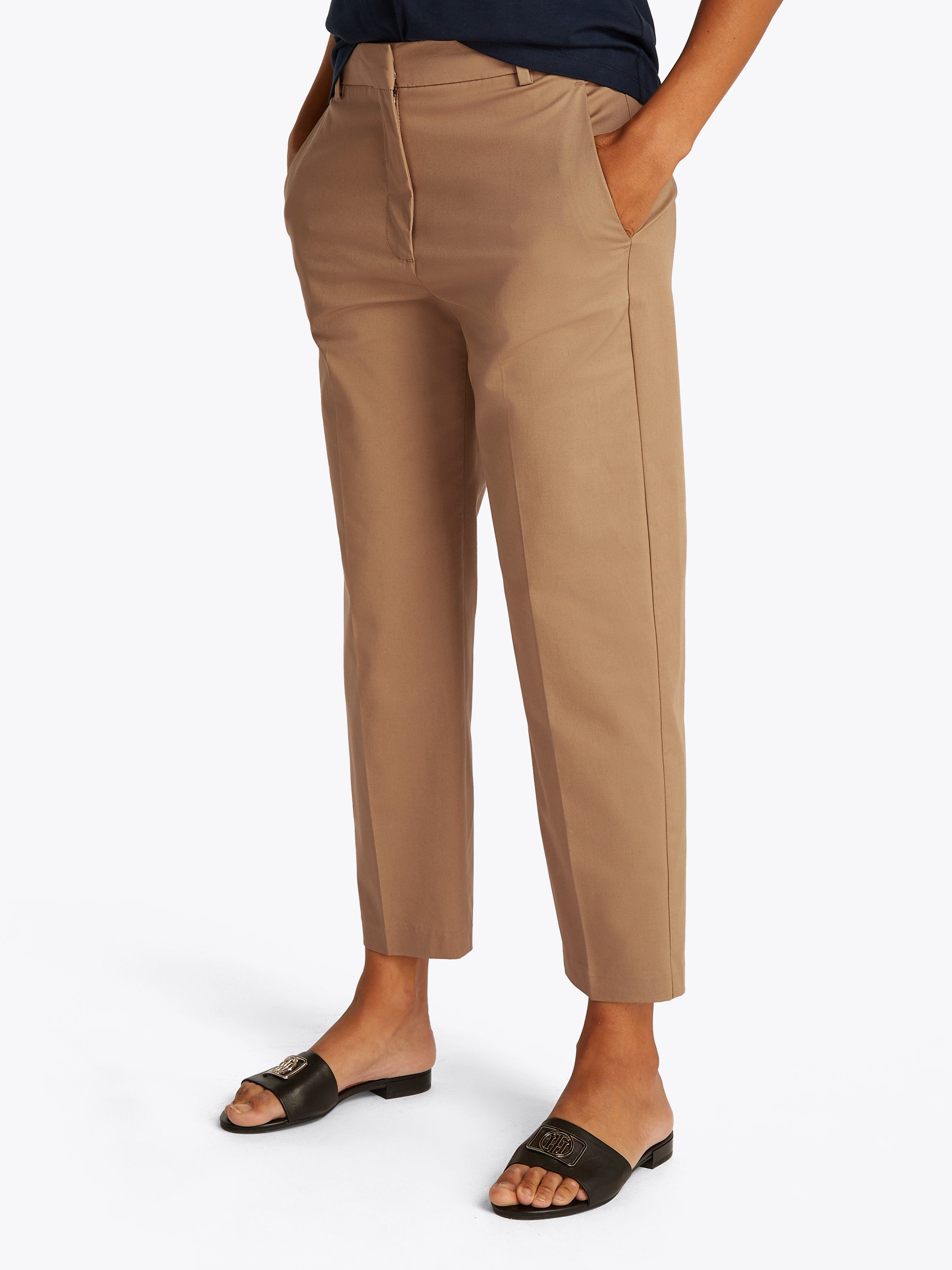 Tommy Hilfiger Chinohose mit Bügelfalten günstig online kaufen