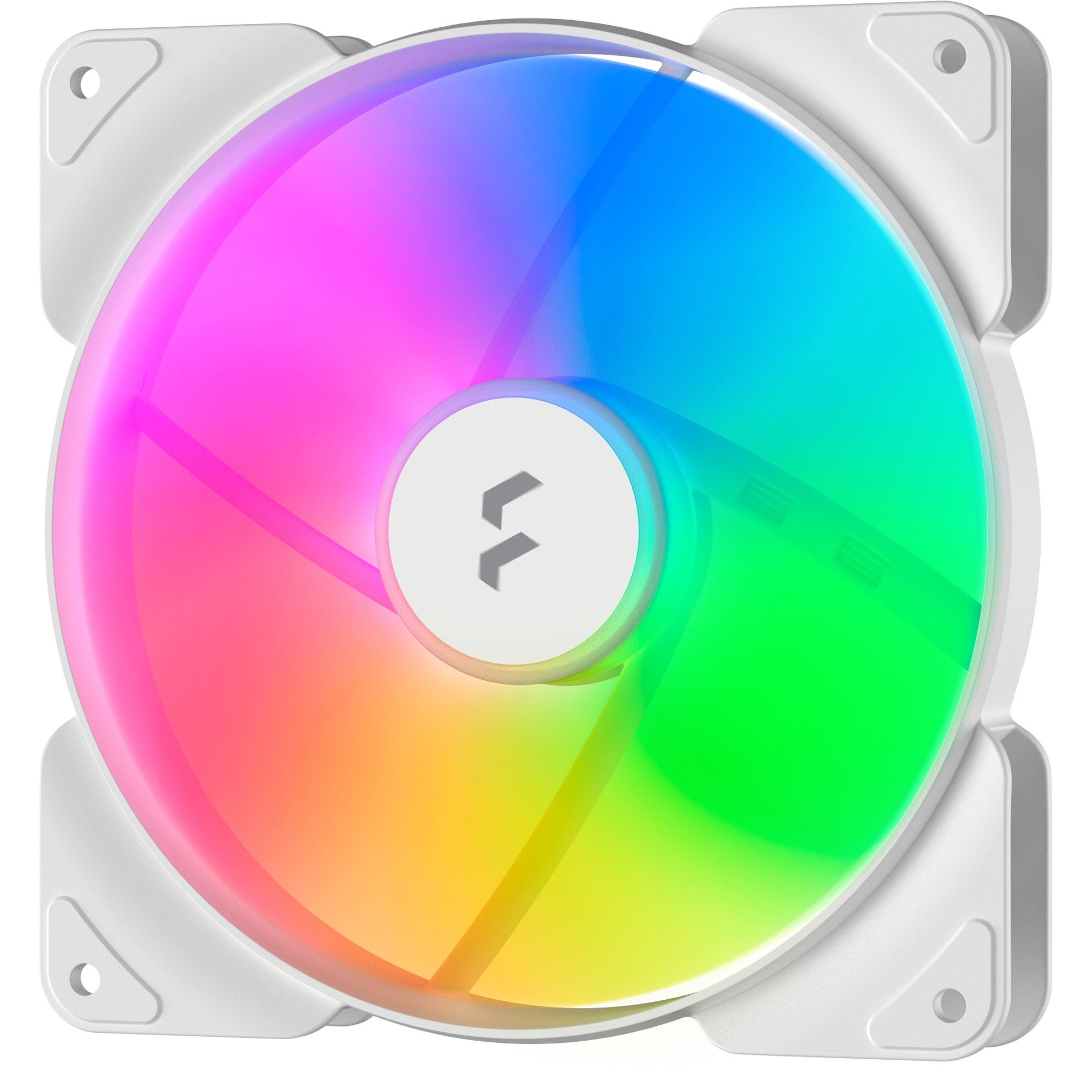 Gehäuselüfter Fractal Design Aspect 14 RGB PWM White Frame