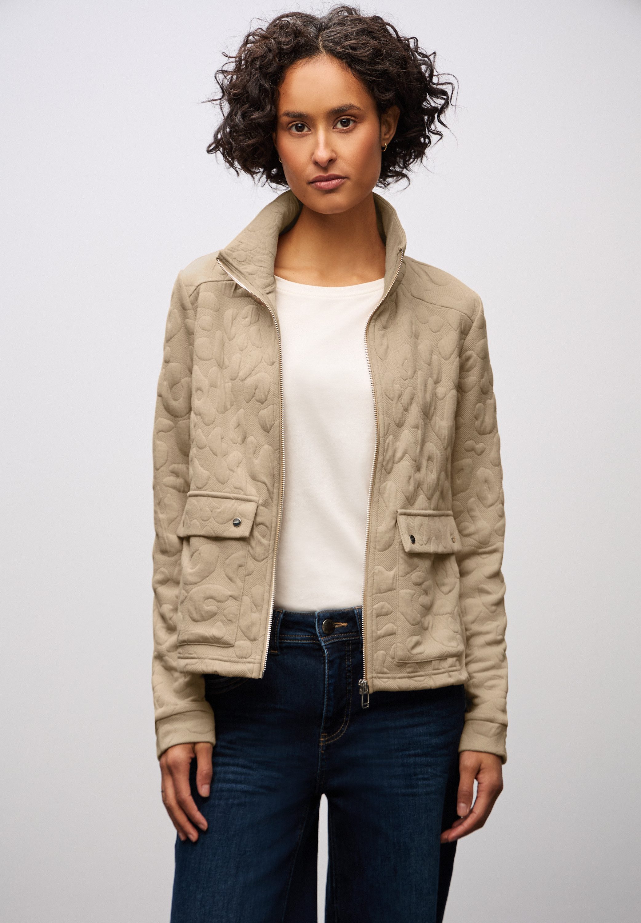 STREET ONE Kurzjacke Jacquard