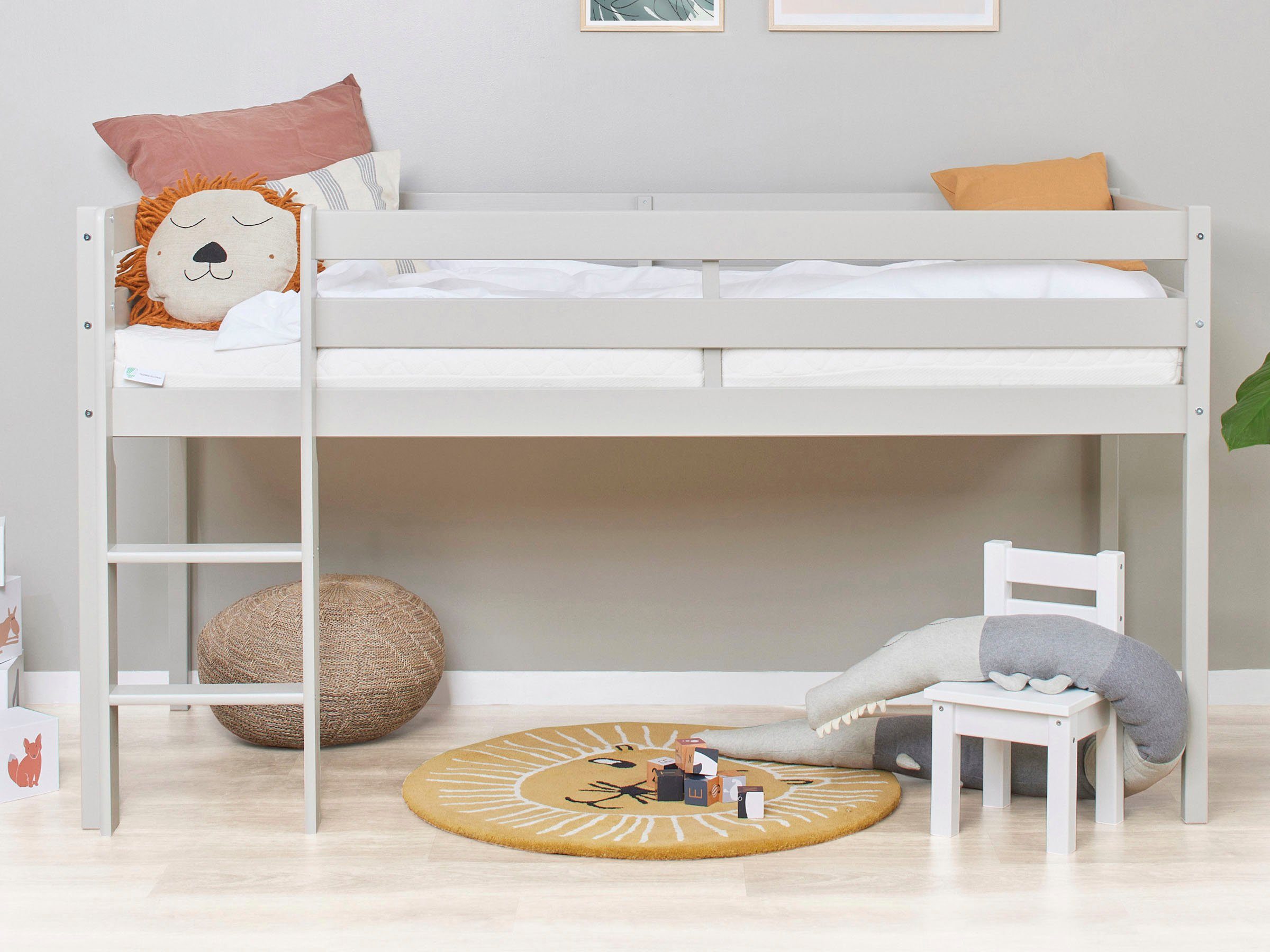 Hoppekids Spielbett "ECO COMFORT, Hochbett, in 2 Einzelbetten teilbar", Höh günstig online kaufen