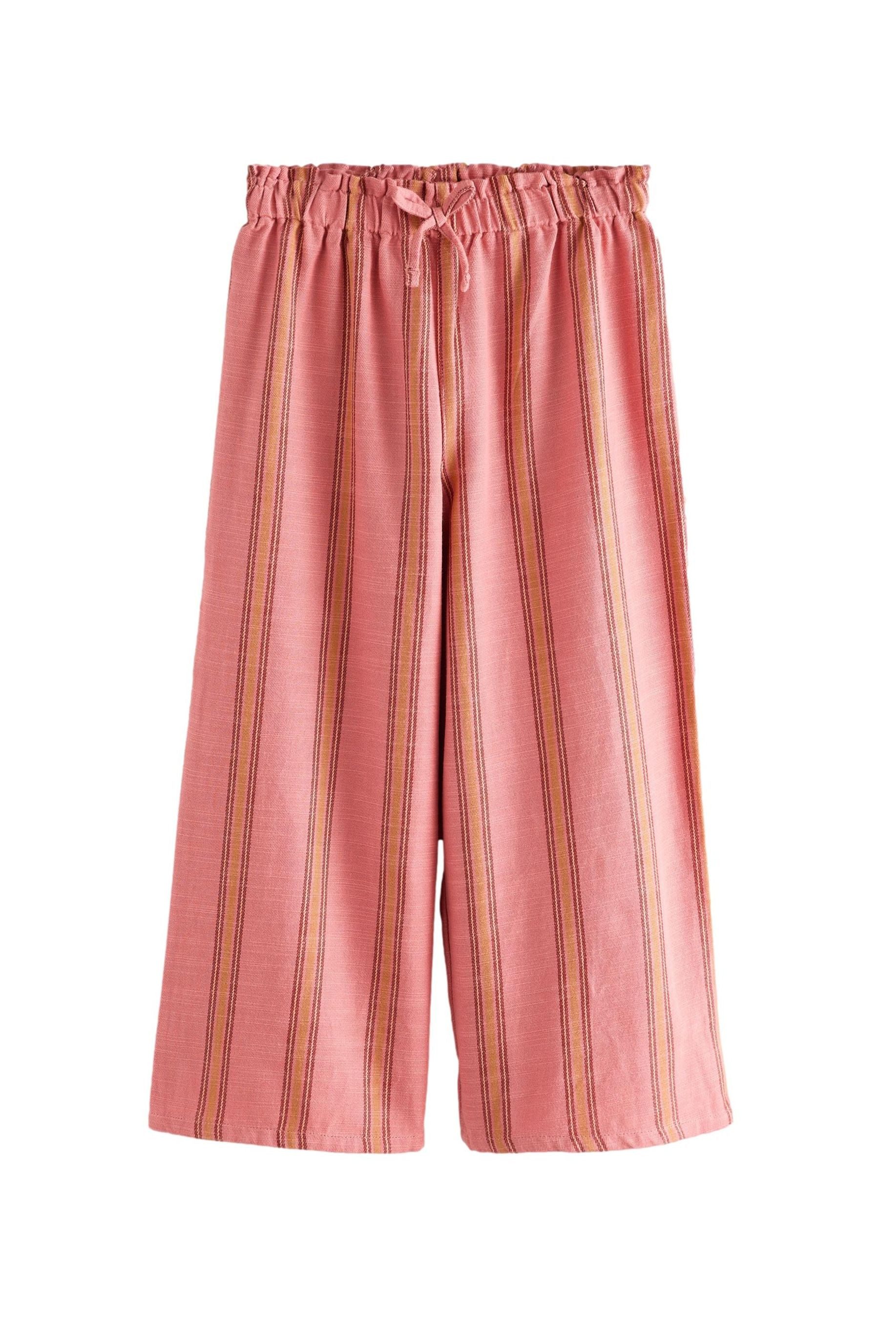 Next Palazzohose Gestreifte Hose mit weitem günstig online kaufen