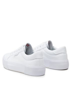 Lee Cooper Sneakers aus Stoff LCW-22-31-0884L White Sneaker
