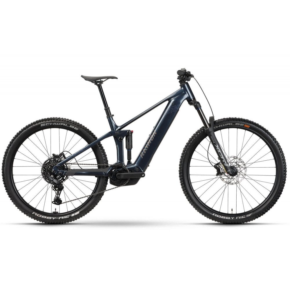 R Raymon E-Bike 788364353900 Korak Comp E-Mountainbike Fully grau/taupe - S=40cm, 29