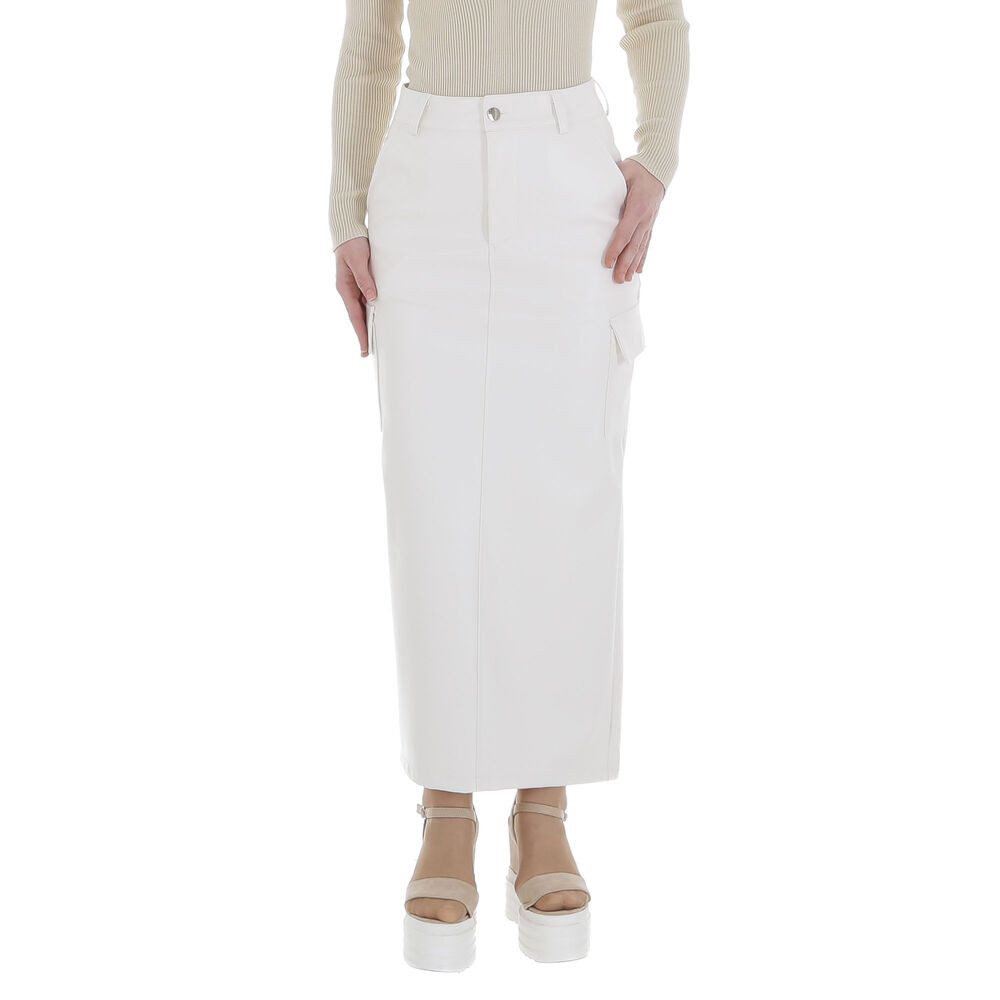 Ital-Design Lederimitatrock Damen Elegant (86365151) Stretch günstig online kaufen