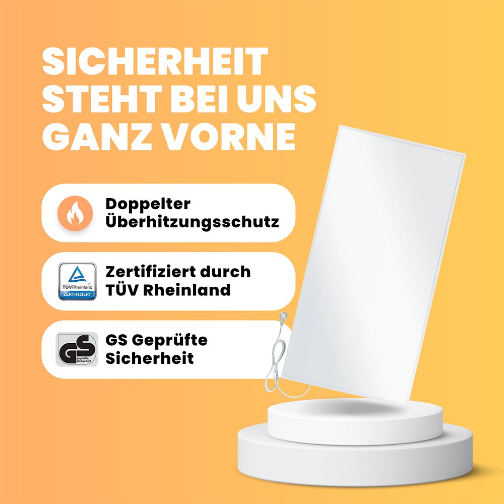 Bringer Infrarotheizung BRIH, 300-1200 Watt mit günstig online kaufen