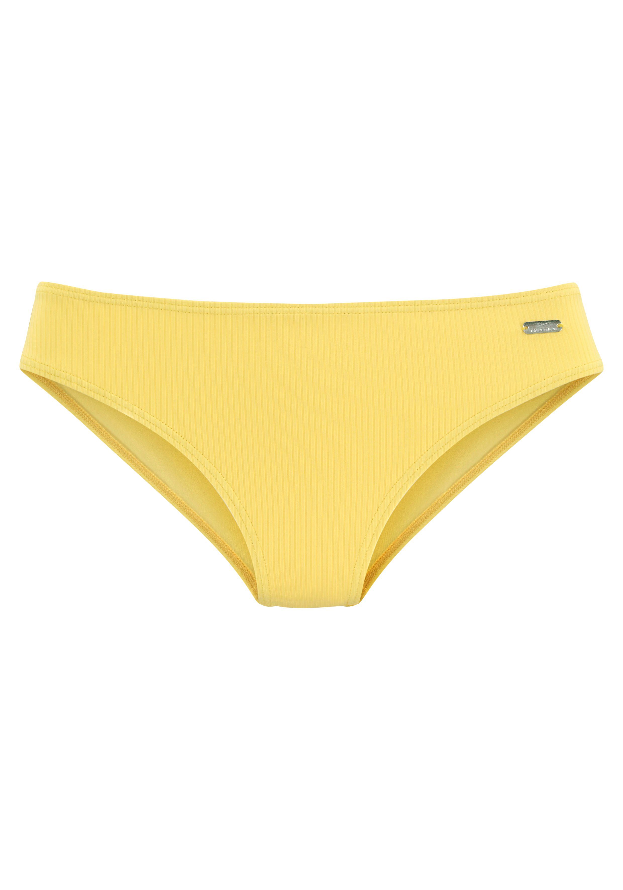Venice Beach Bikini-Hose Lucky aus gerippter Strukturware günstig online kaufen