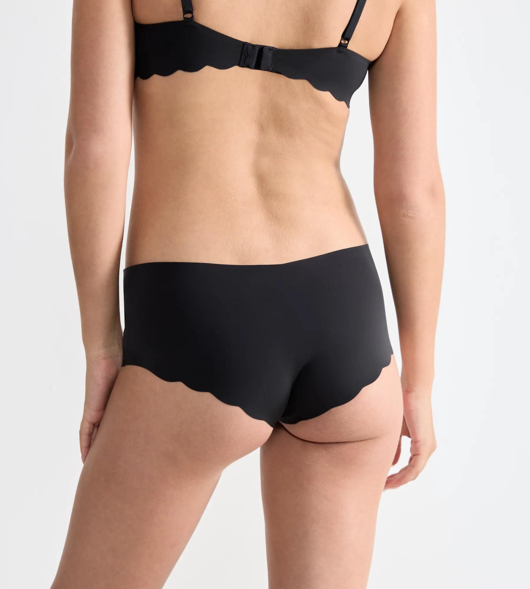sloggi Panty ZERO Microfibre 2.0 (2er Pack) nahtlos, gewellte Abschlüsse hinten, Microfaser