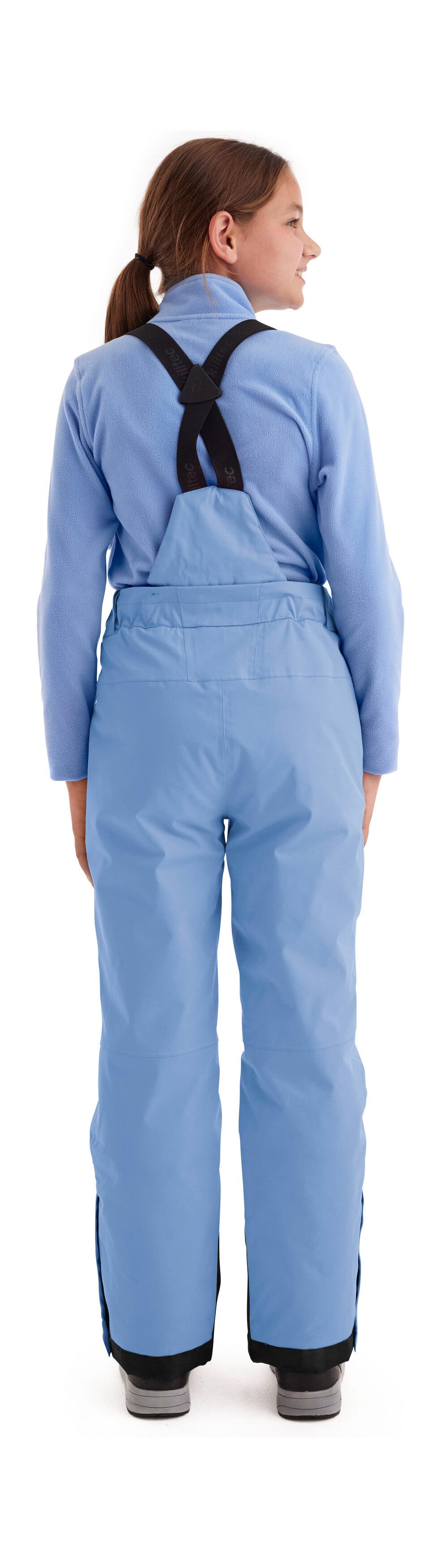 Killtec Skihose Girls Skihose 242 Wasserdicht, atmungsaktiv, abnehmbare Träger, rutschfester Schneefang
