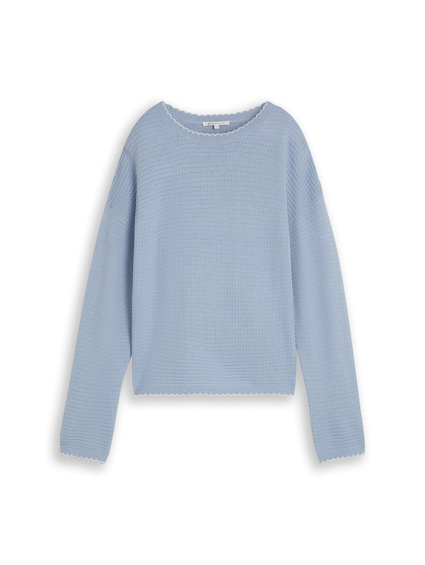 TOM TAILOR Denim Strickpullover Pullover & Strickjacken Relaxed Fit Strickpullover