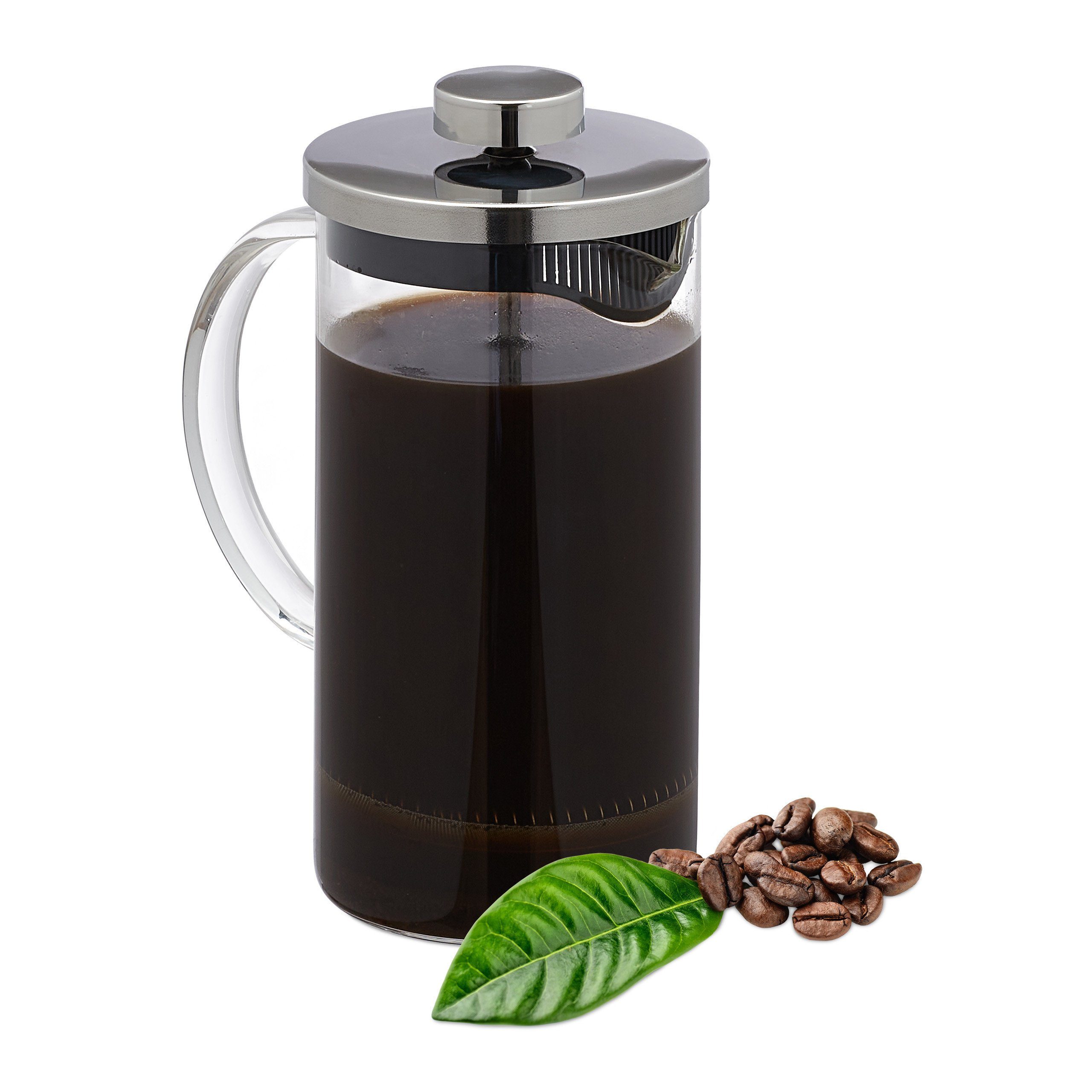 600 Kaffeebereiter ml Kaffeebereiter relaxdays