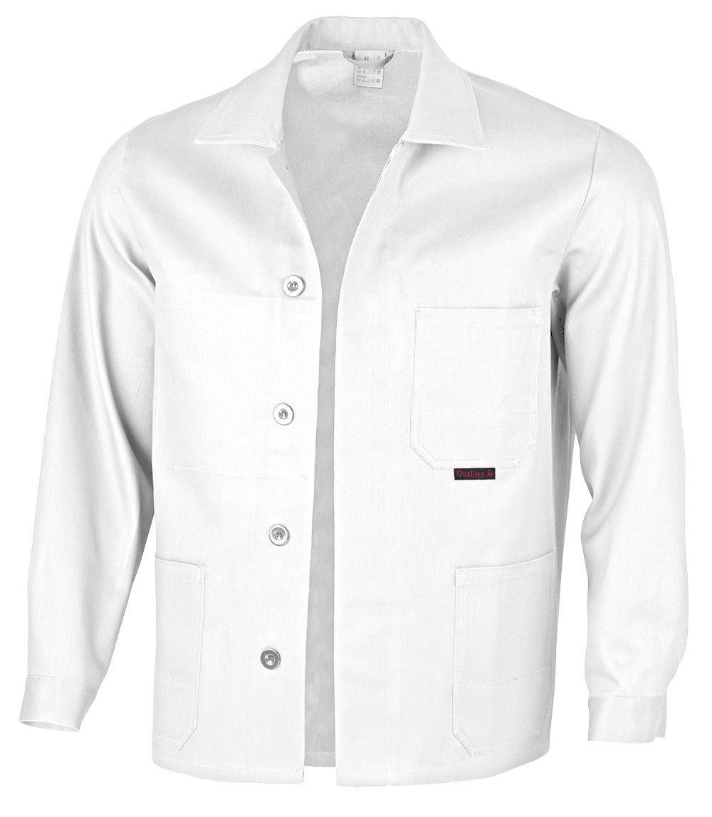 Arbeitsjacke lange classical Werkstattjacke - BW 270 g - aus reiner Baumwolle