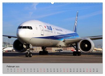 CALVENDO Wandkalender Welt der Flugzeuge - Faszination Luftfahrt 2023 (Premium, hochwertiger DIN A2 Wandkalender 2023, Kunstdruck in Hochglanz)