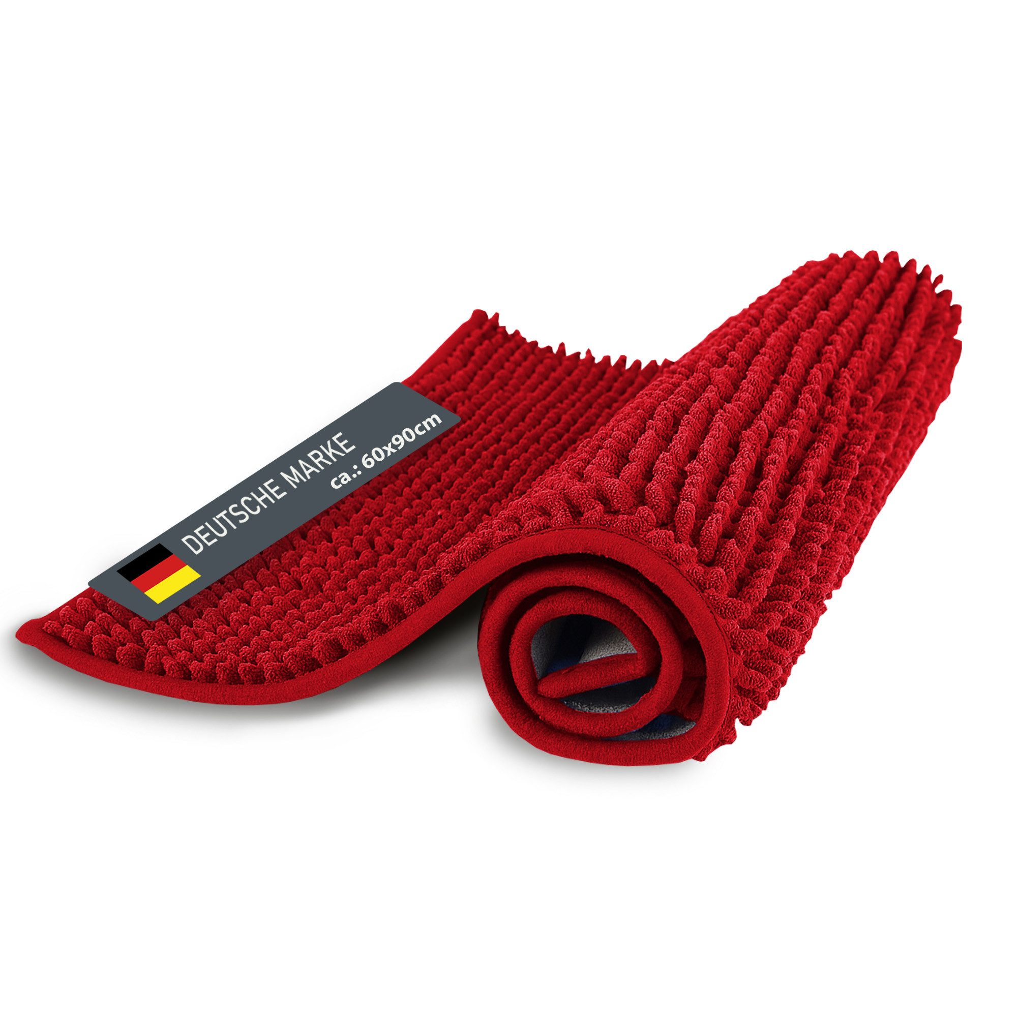 Bestlivings Badematte Chenille 60x90 cm, Höhe 20 mm, rutschhemmend beschich günstig online kaufen