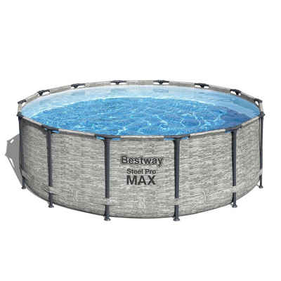 Bestway Framepool Steel Pro MAX Ersatzpool ohne Zubehör 427 x 122 cm