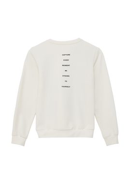 s.Oliver Sweatshirt Sweatshirt mit Frontprint