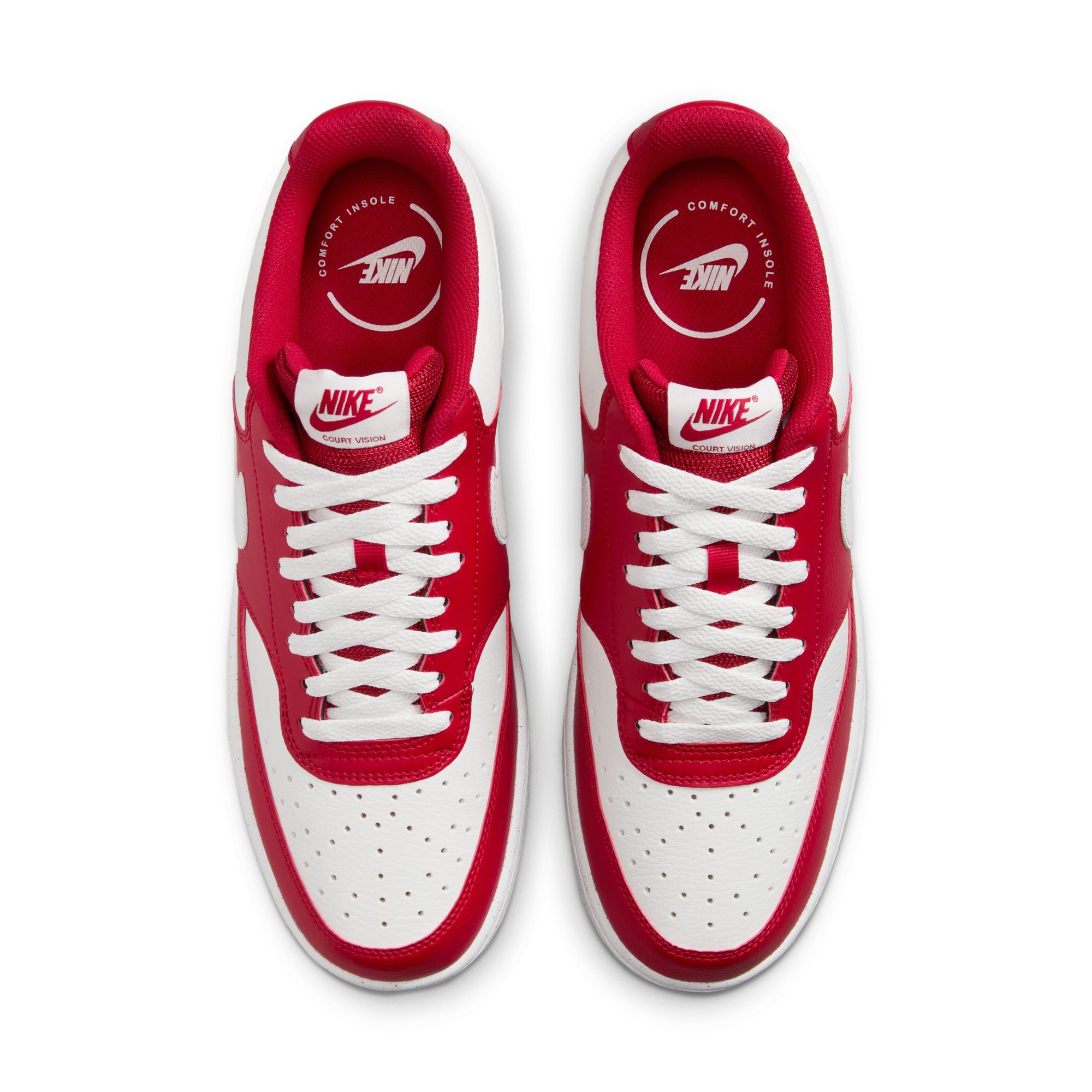 Nike Sportswear COURT VISION LO Sneaker inspiriert vom Design des Nike Air Force