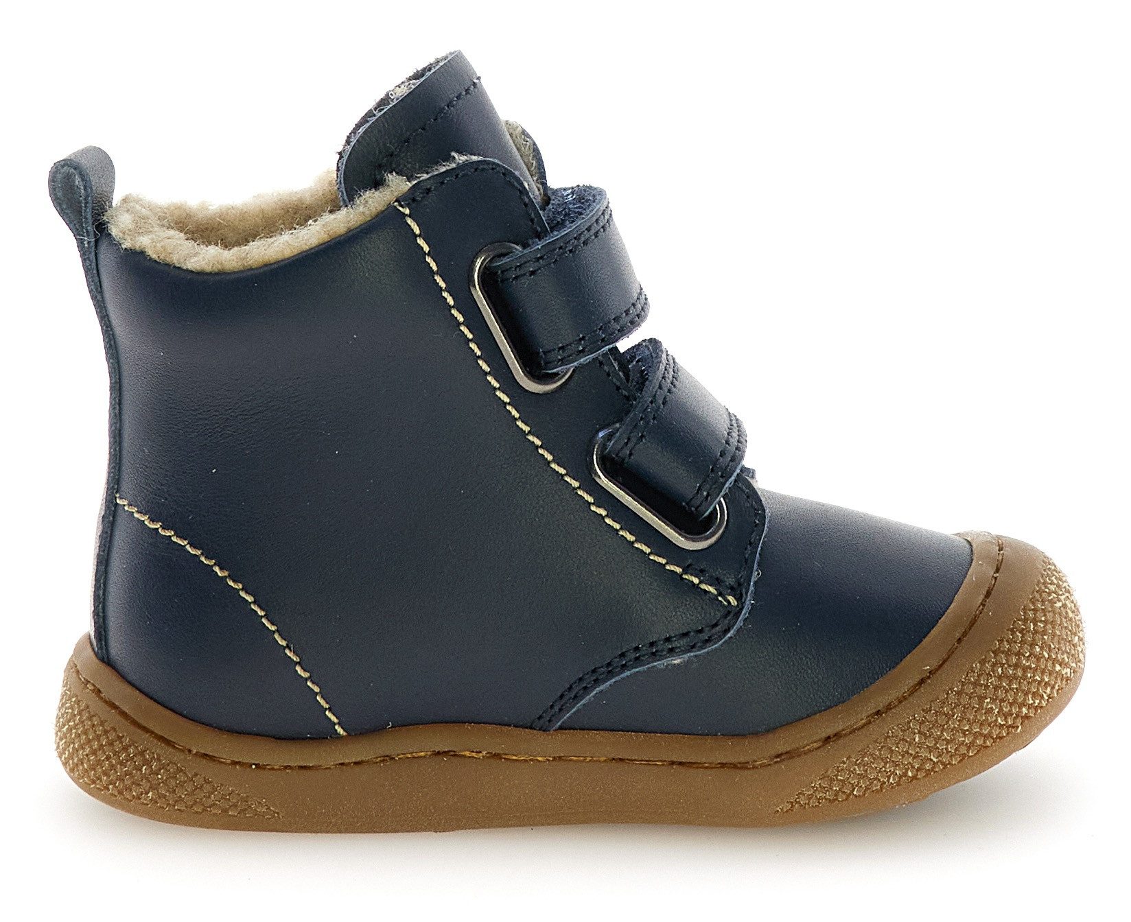 Naturino Bubble Wide Lauflernschuh Klettstiefel mit Wollfutter, Größenschablone zum Download