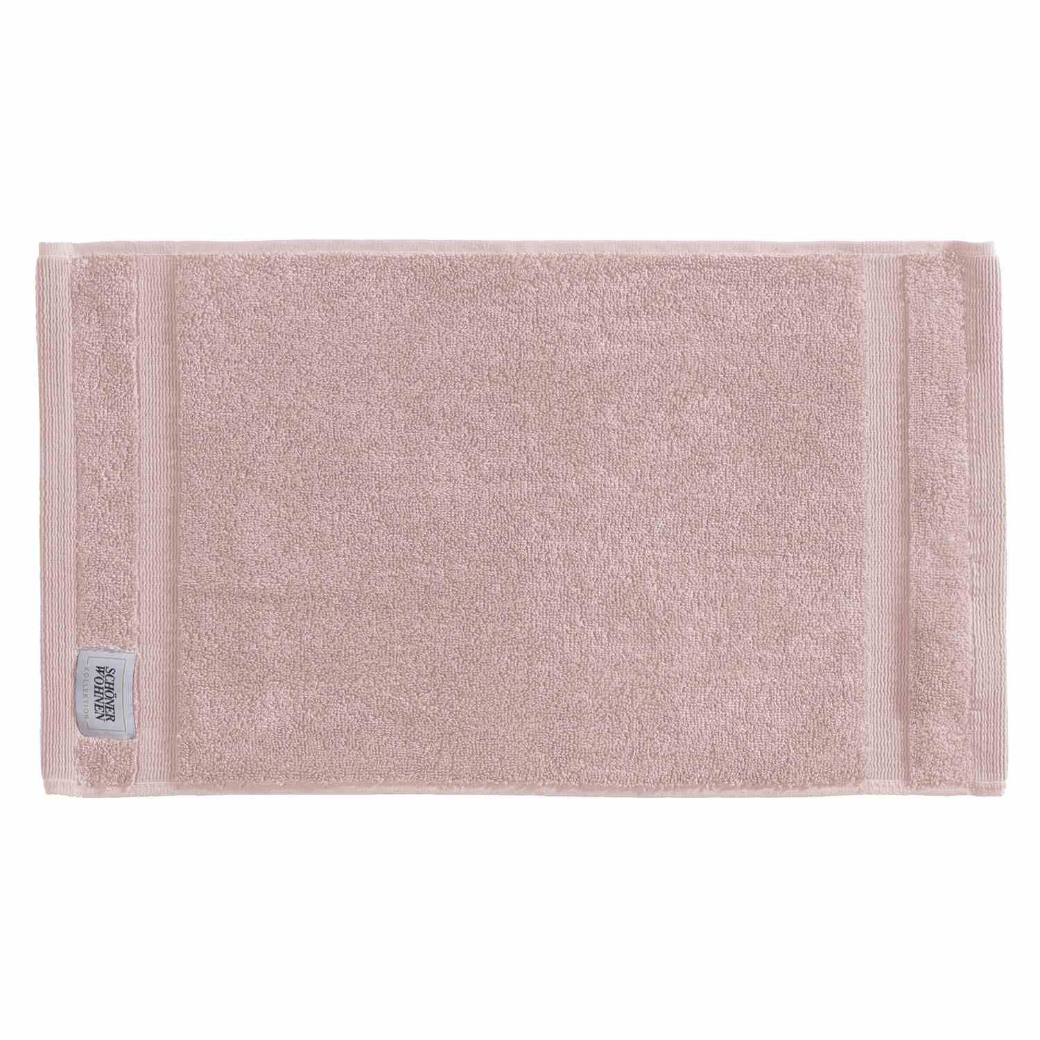 SCHÖNER WOHNEN-Kollektion Gästehandtuch CUDDLY Gästehandtuch, Baumwolle (1-St), 30 x 50 cm in Orchidee