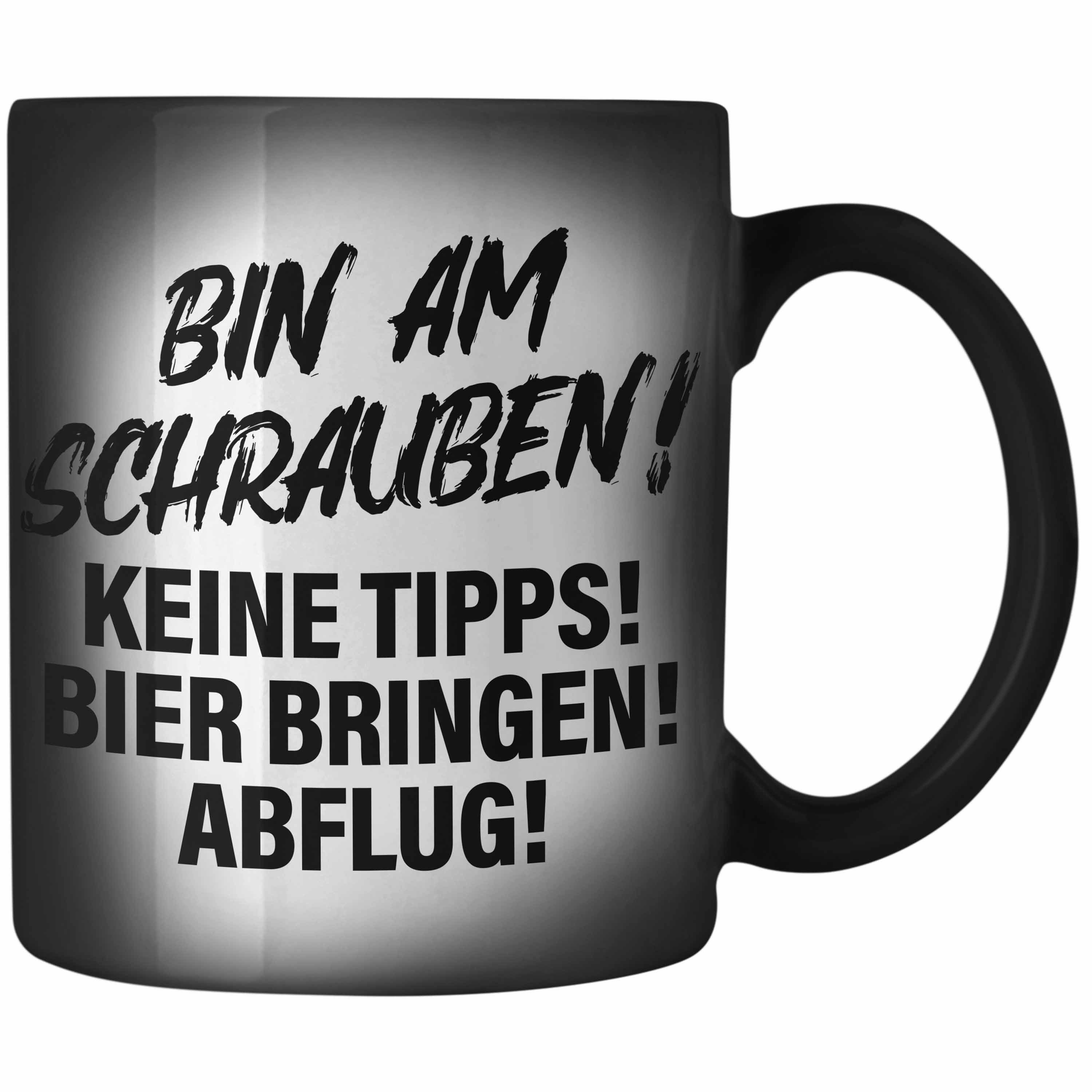 Trendation Tasse Trendation - Tuner für Autotuner Geschenkidee Farbwechsel Männer Tasse, Zaubertasse Auto Autofan Farbwechsel Zaubertasse Autoliebhaber Geschenke