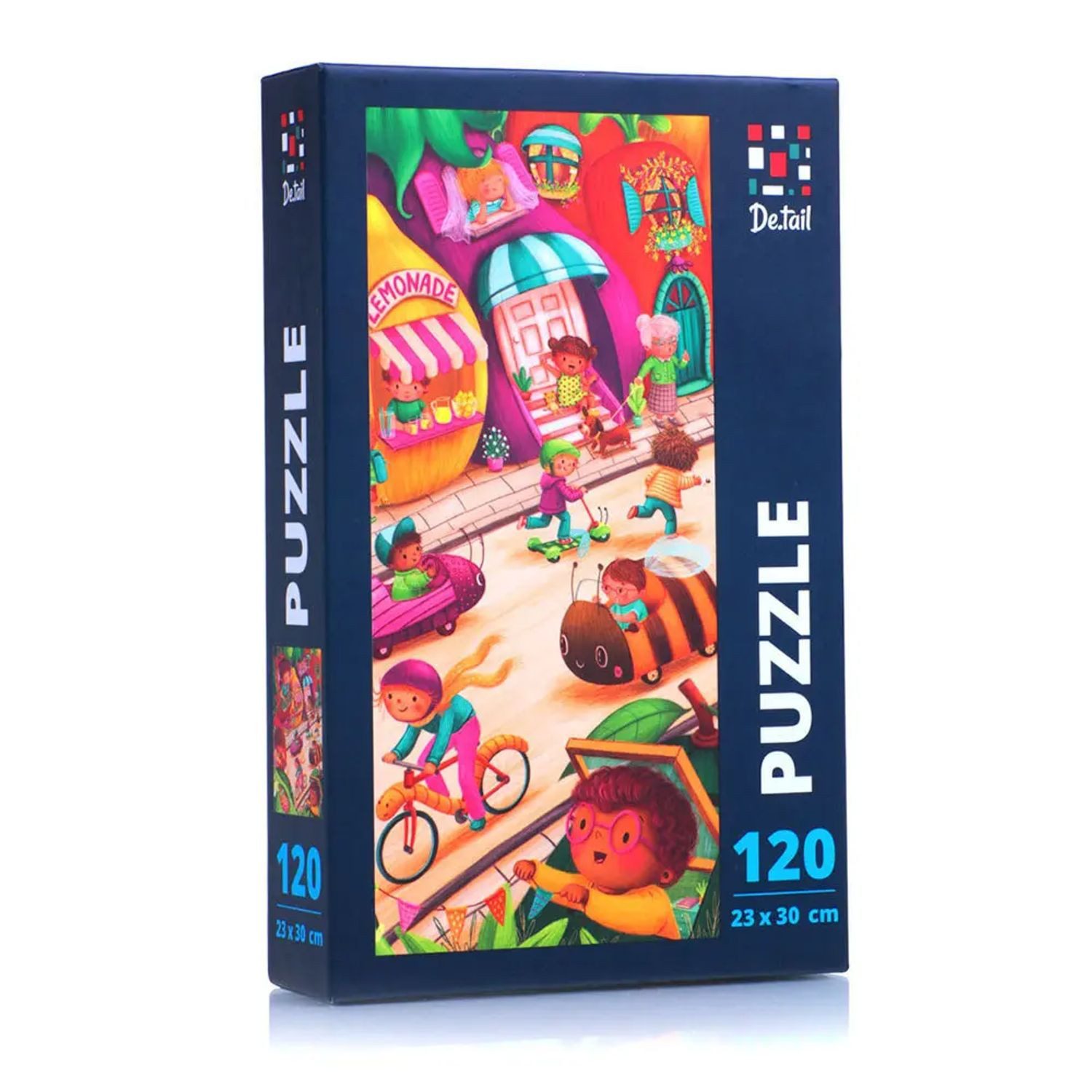 Käfer Puzzle Puzzle De.tail Obststadt DT100-24, Puzzleteile