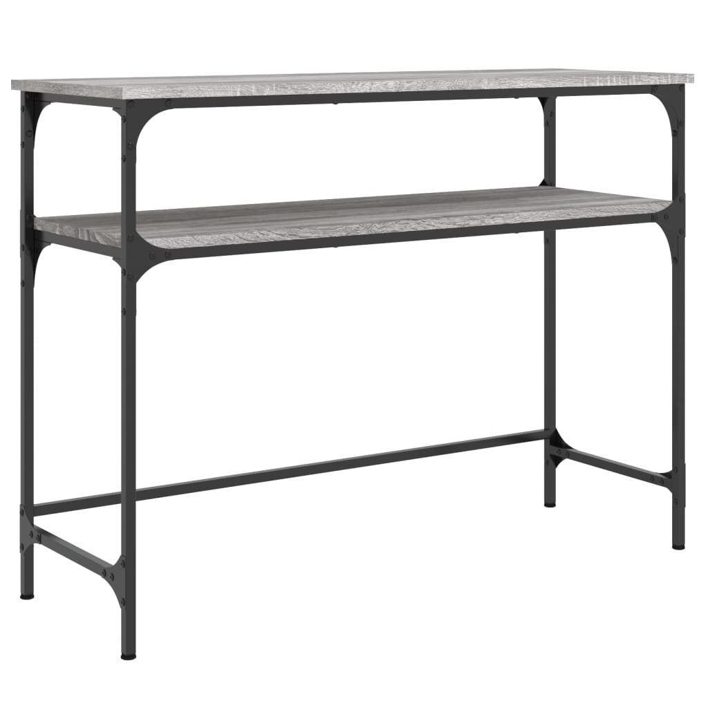 vidaXL Beistelltisch Konsolentisch Grau Sonoma 100x35,5x75 günstig online kaufen