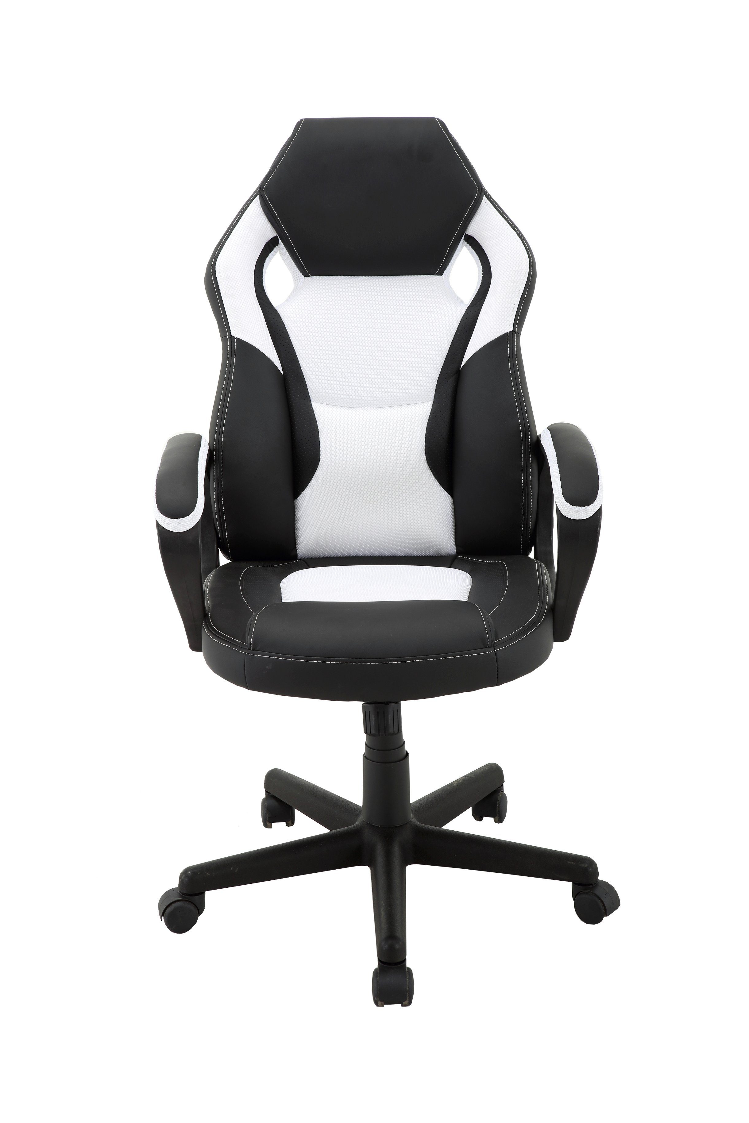 byLIVING Gaming-Stuhl Matteo, verstellbarer Gaming verschiedenen Farben in schwarz/weiß Chair