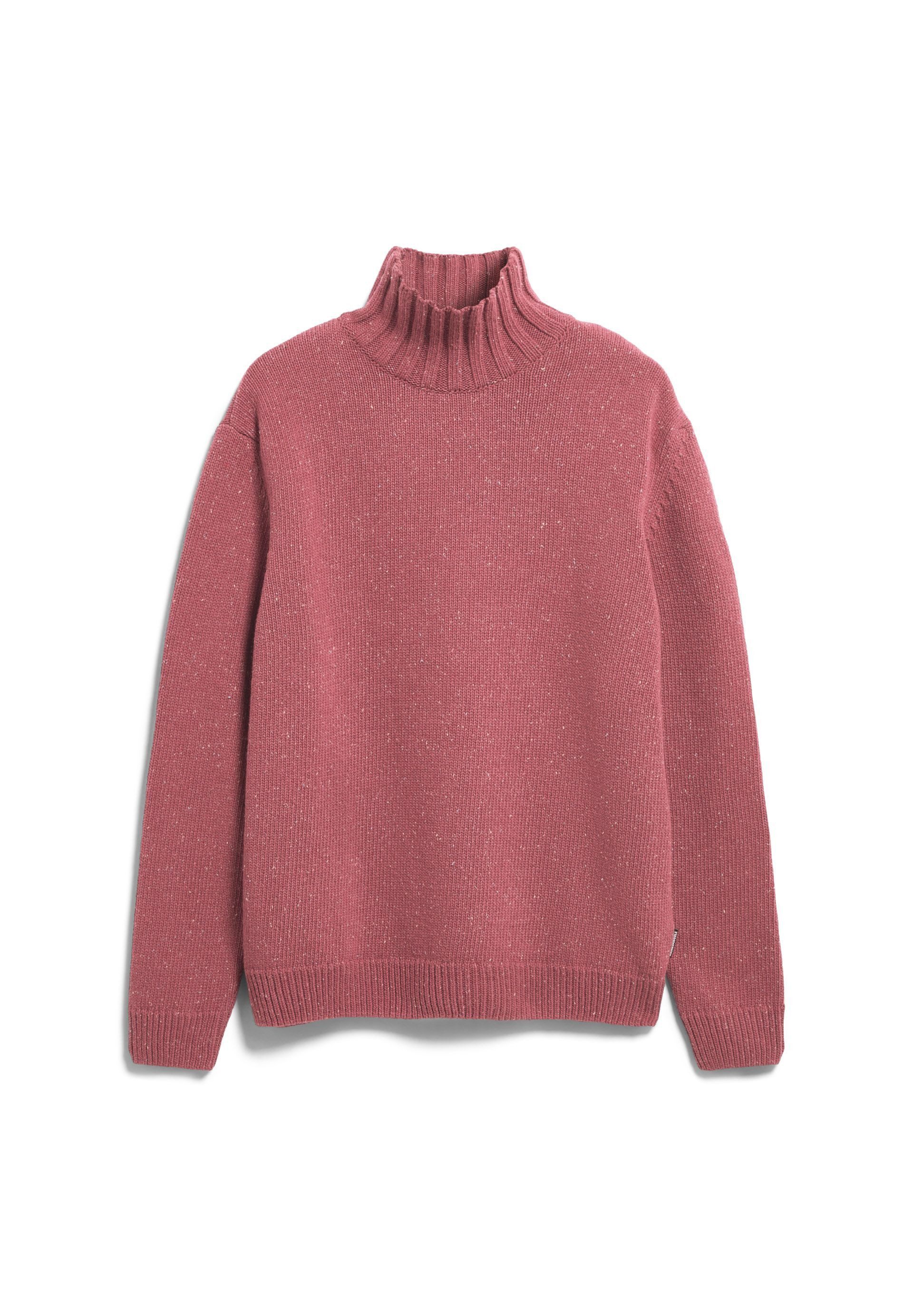 Armedangels Strickpullover TWEED ROLLNECK Relaxed Fit