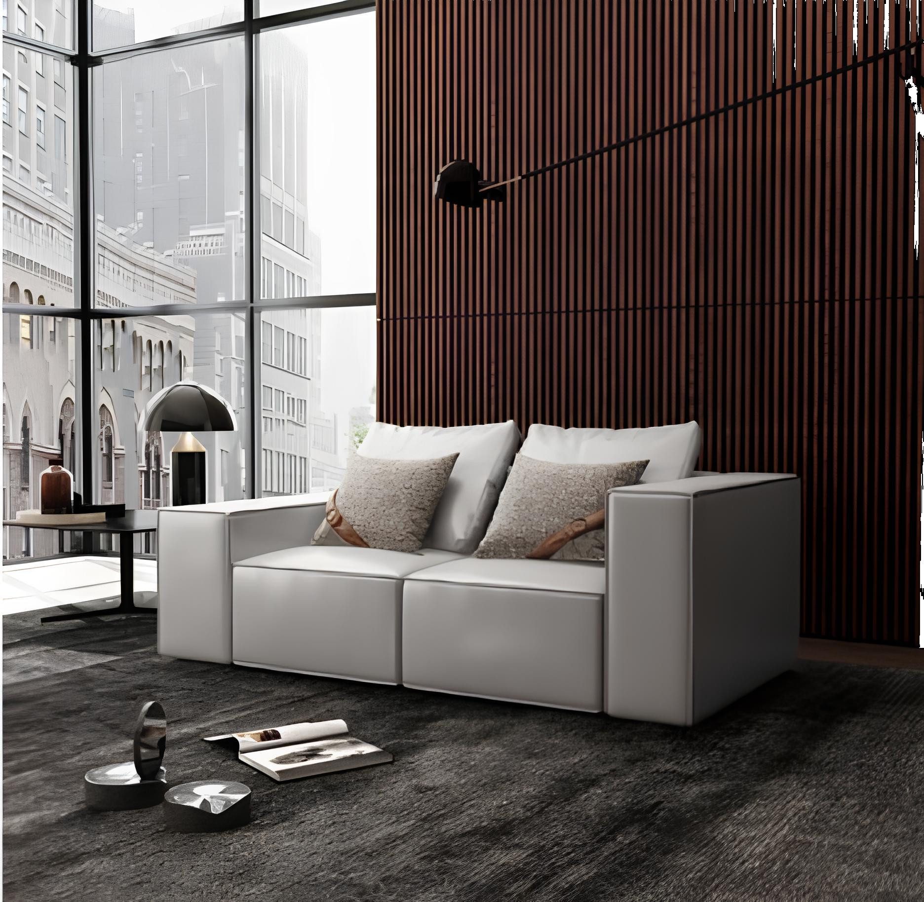 Xlmoebel 2-Sitzer Big XXL Sofa mit modernem Design und bequemer Polsterung, Hergestellt in Europa