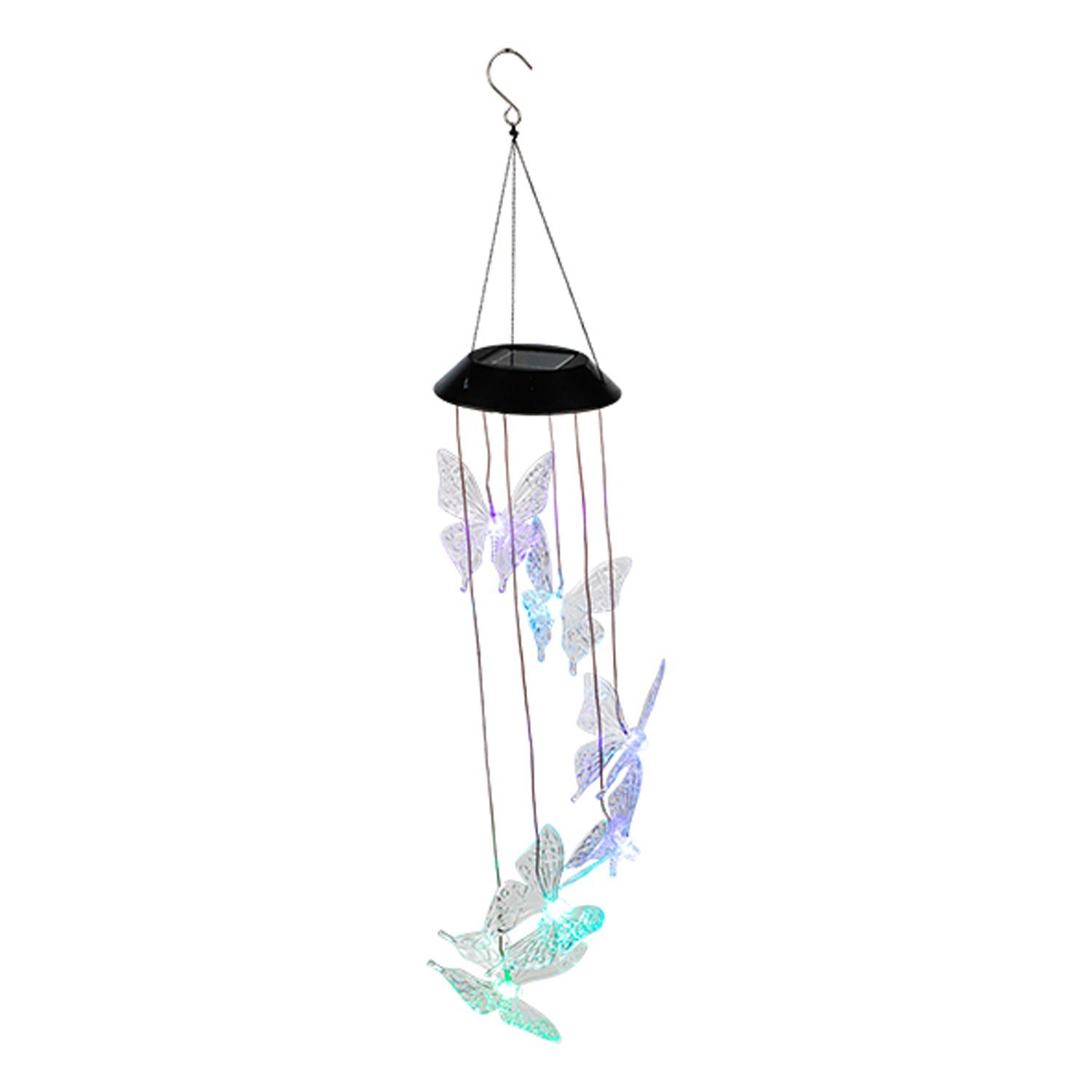 Mojawo LED Stern LED Solar Windspiel günstig online kaufen