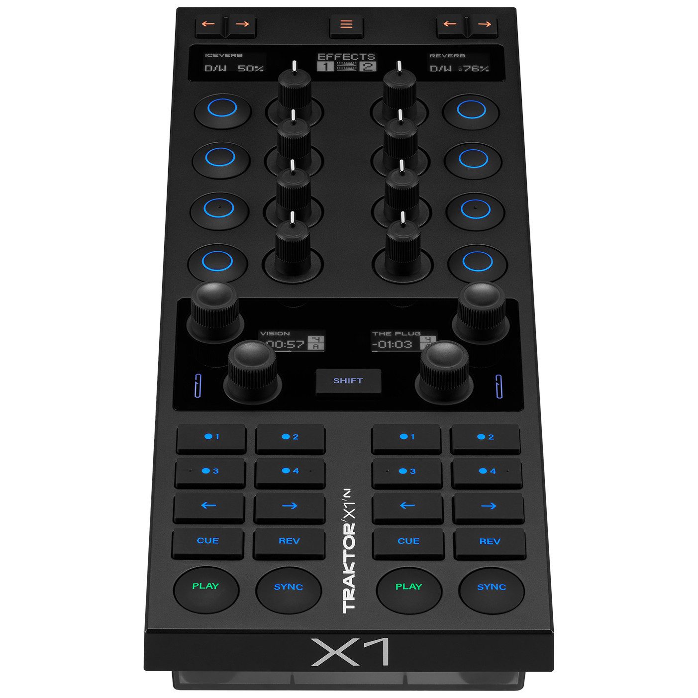 Native Instruments DJ Controller Native Instruments Traktor X1 MK3, (1-tlg)