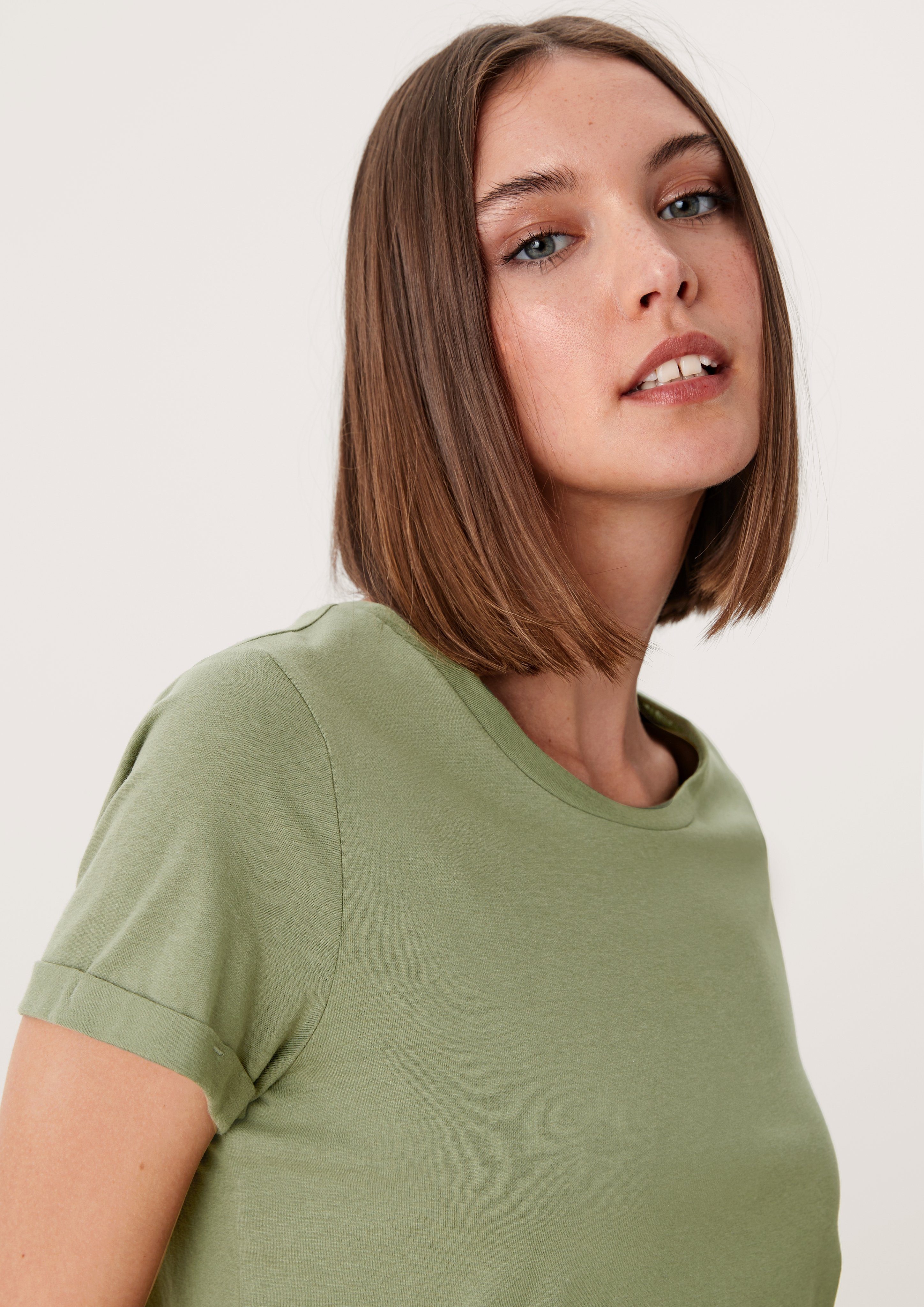 T-Shirt Grün QS T-Shirt
