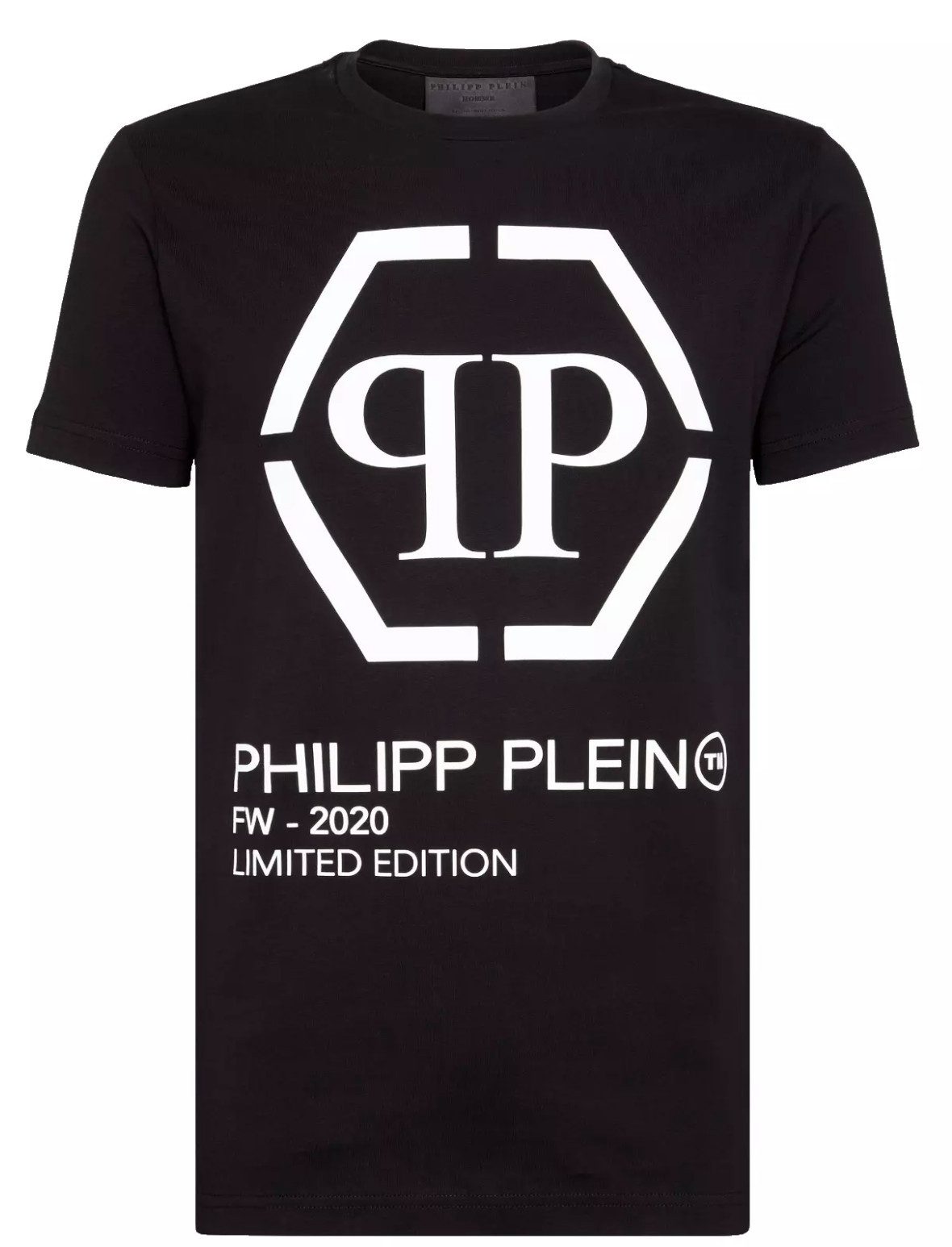 PHILIPP PLEIN T-Shirt Gold Cut T-Shirt Limited Edition FW20 Logo Shirt Rund günstig online kaufen
