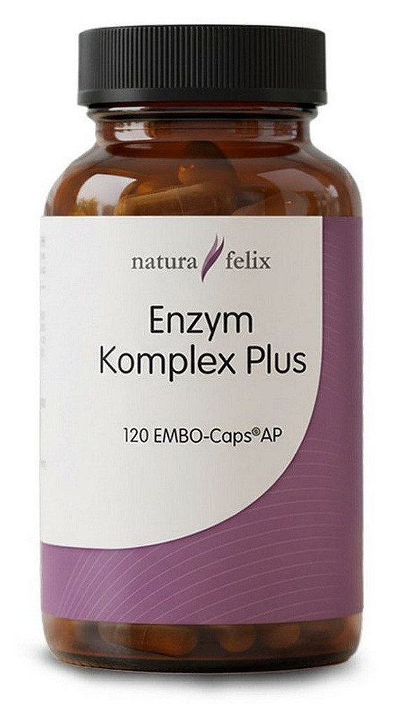 Natura Felix natura felix Enzym Komplex Plus – 120 EMBO Caps Kapseln