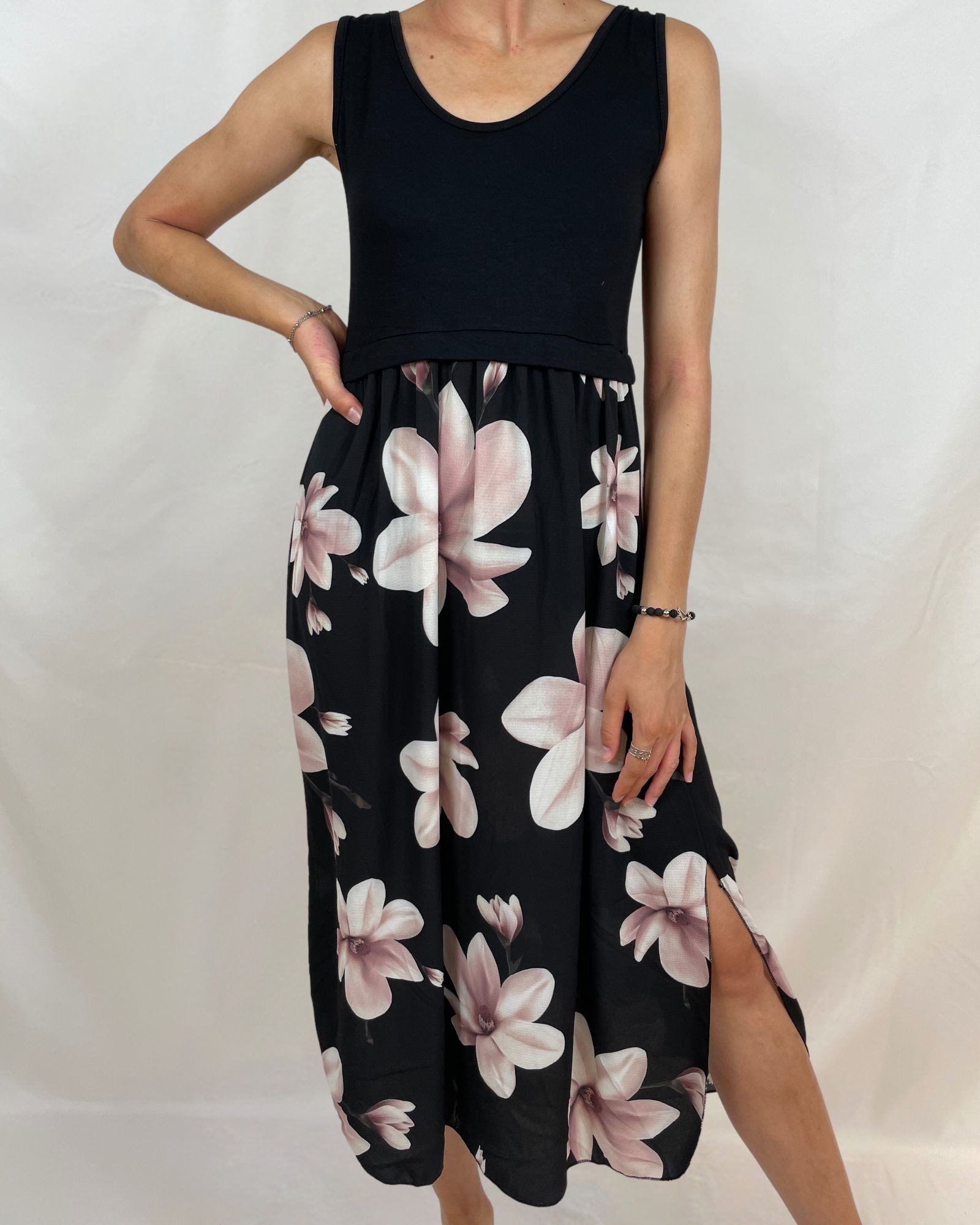 ITALY VIBES Sommerkleid - Kleid AMELIA - Shirtkleid - feminines Animal Print Kleid - ONE SIZE (Gr. XS - M)