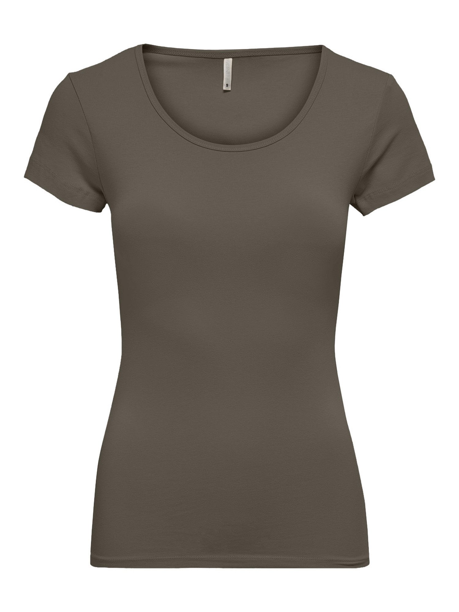 ONLY T-Shirt ONLLIVE LOVE NEW (3-tlg., 3er Pack) Figur betont, elastische Baumwollqualität – Bild 4 von 5