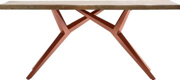 SIT Esstisch Tables, mit elegantem Metallgestell, Shabby Chic, Vintage
