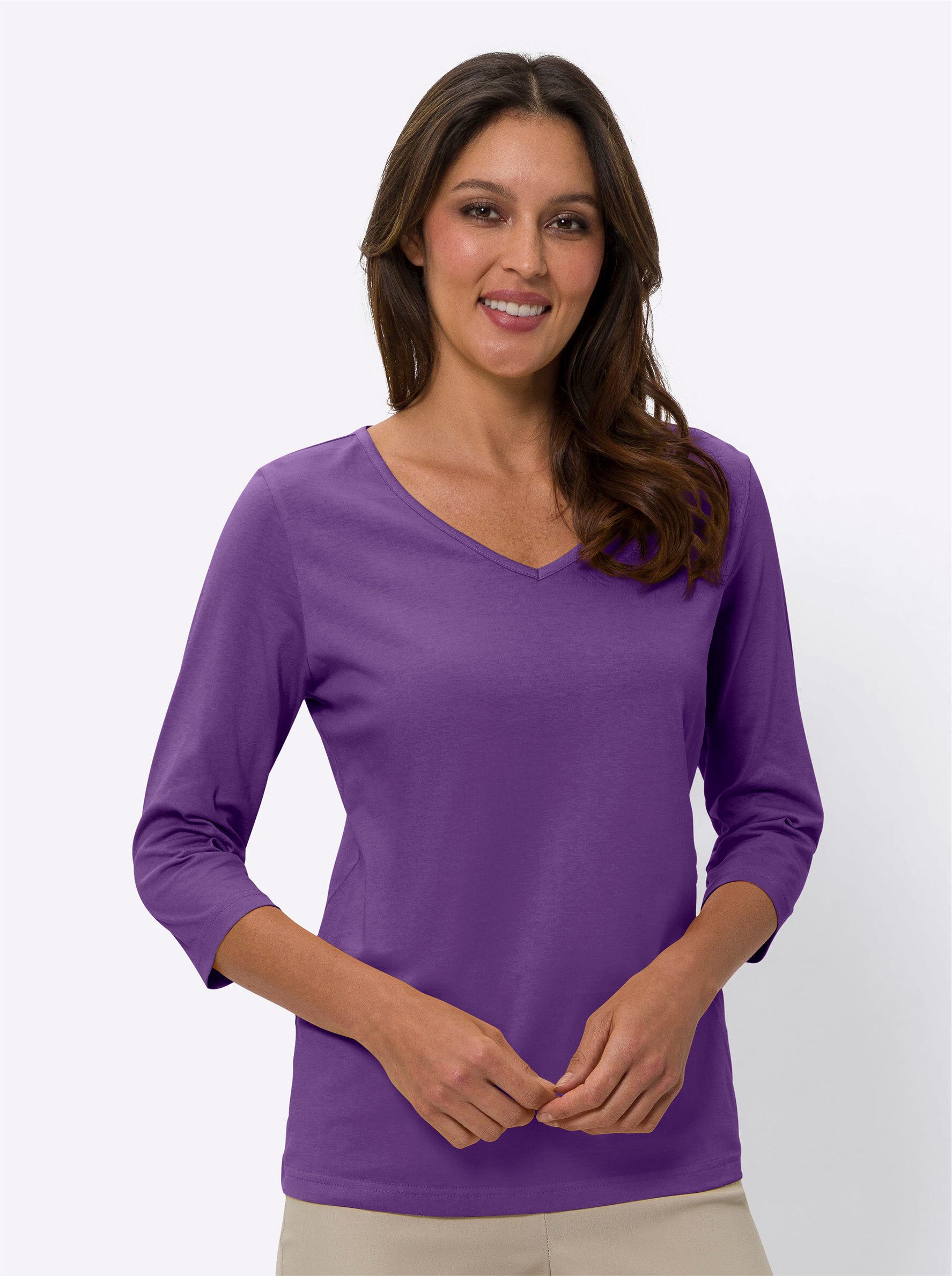 Sieh an! T-Shirt 3/4-Arm-Shirt 3/4-Arm – Bild 4 von 5
