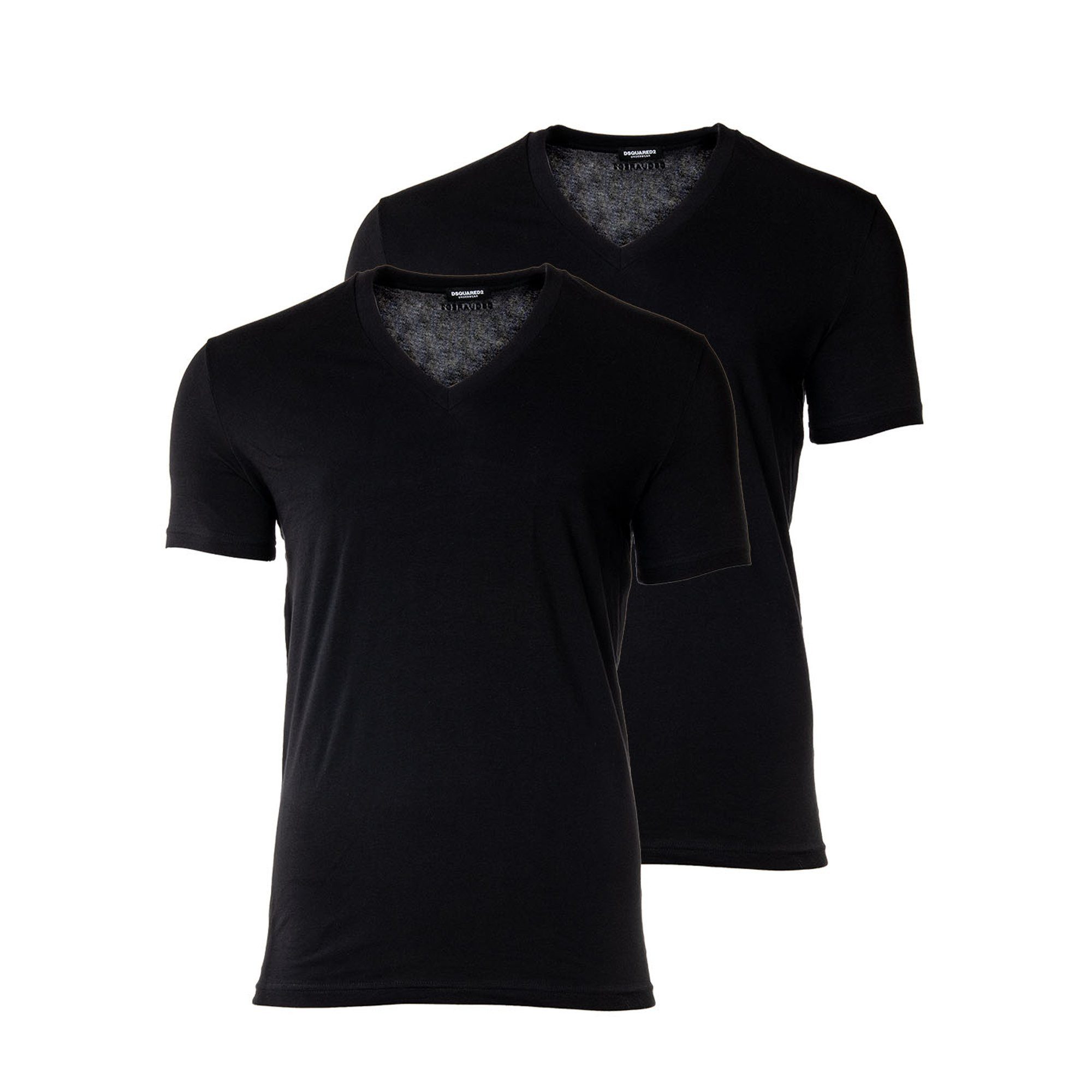 T-Shirt Herren T-Shirt 2er Pack Baumwolle