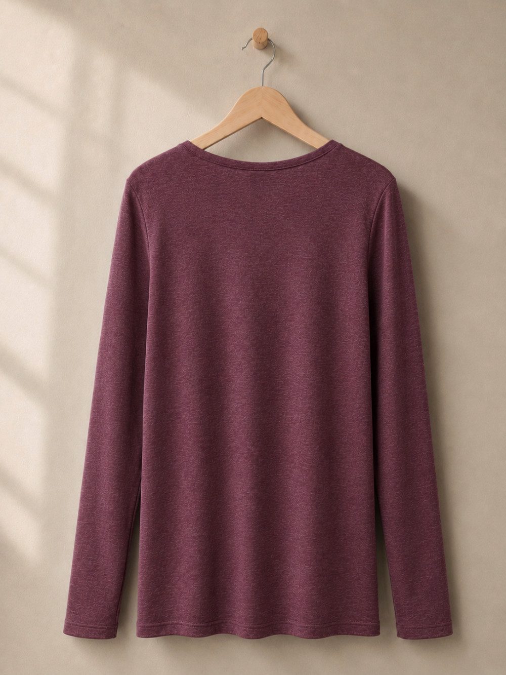 comazo Langarmshirt aus Merinowolle und Seide – Bild 3 von 5