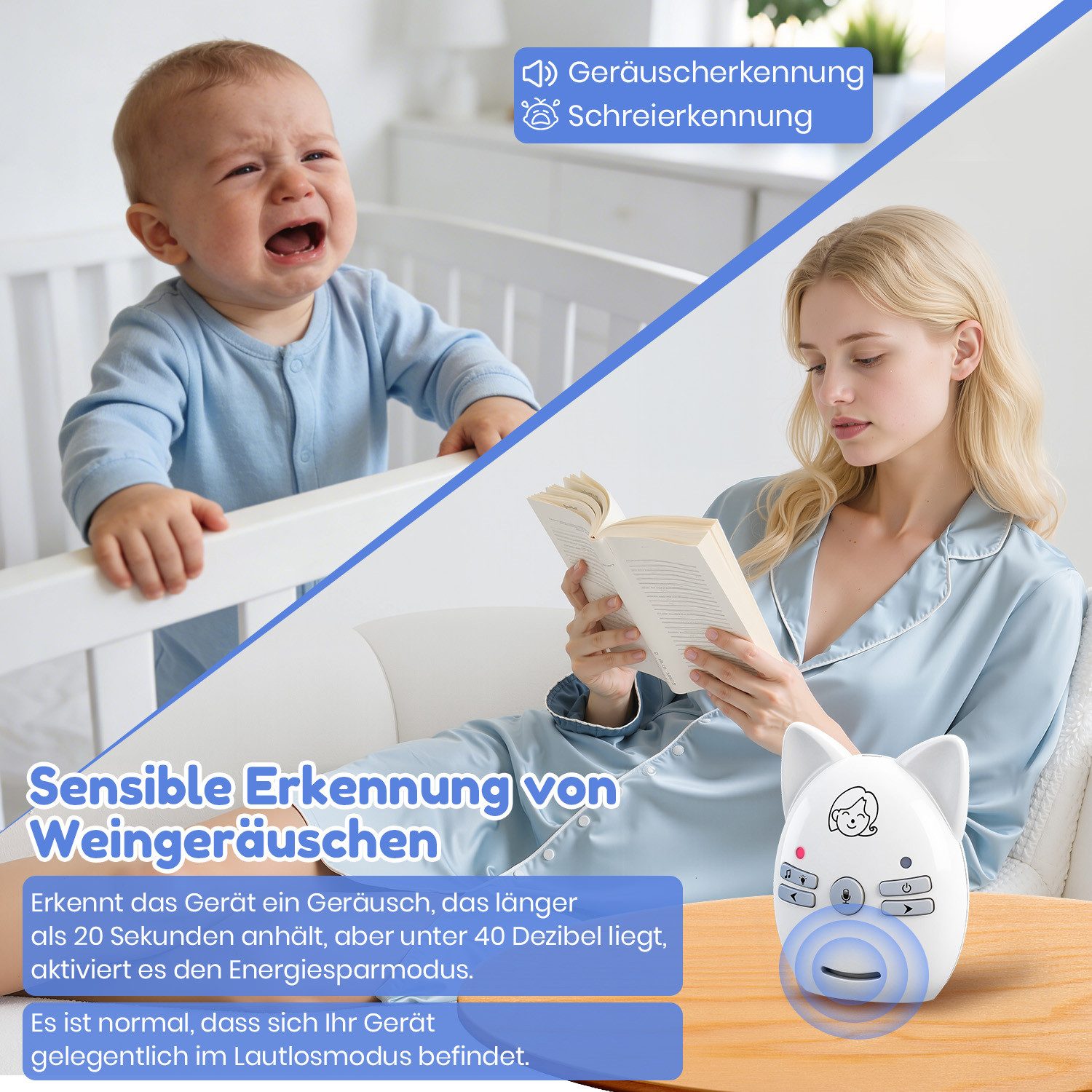 CkeyiN Pro Babyphone - Bild 4