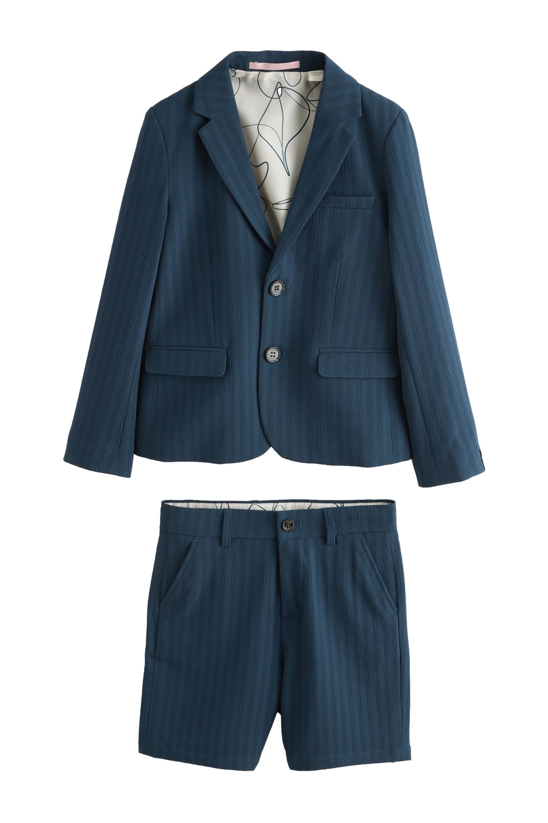 Baker by Ted Baker Anzugsakko Baker by Ted Baker Seersucker-Anzugsakko + Shorts (2-tlg)