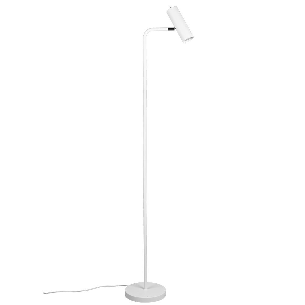 verstellbar etc-shop weiß Leuchte Spot Beleuchtung Zimmer - Stehleuchte Ess Stehlampe, Steh LED Strahler