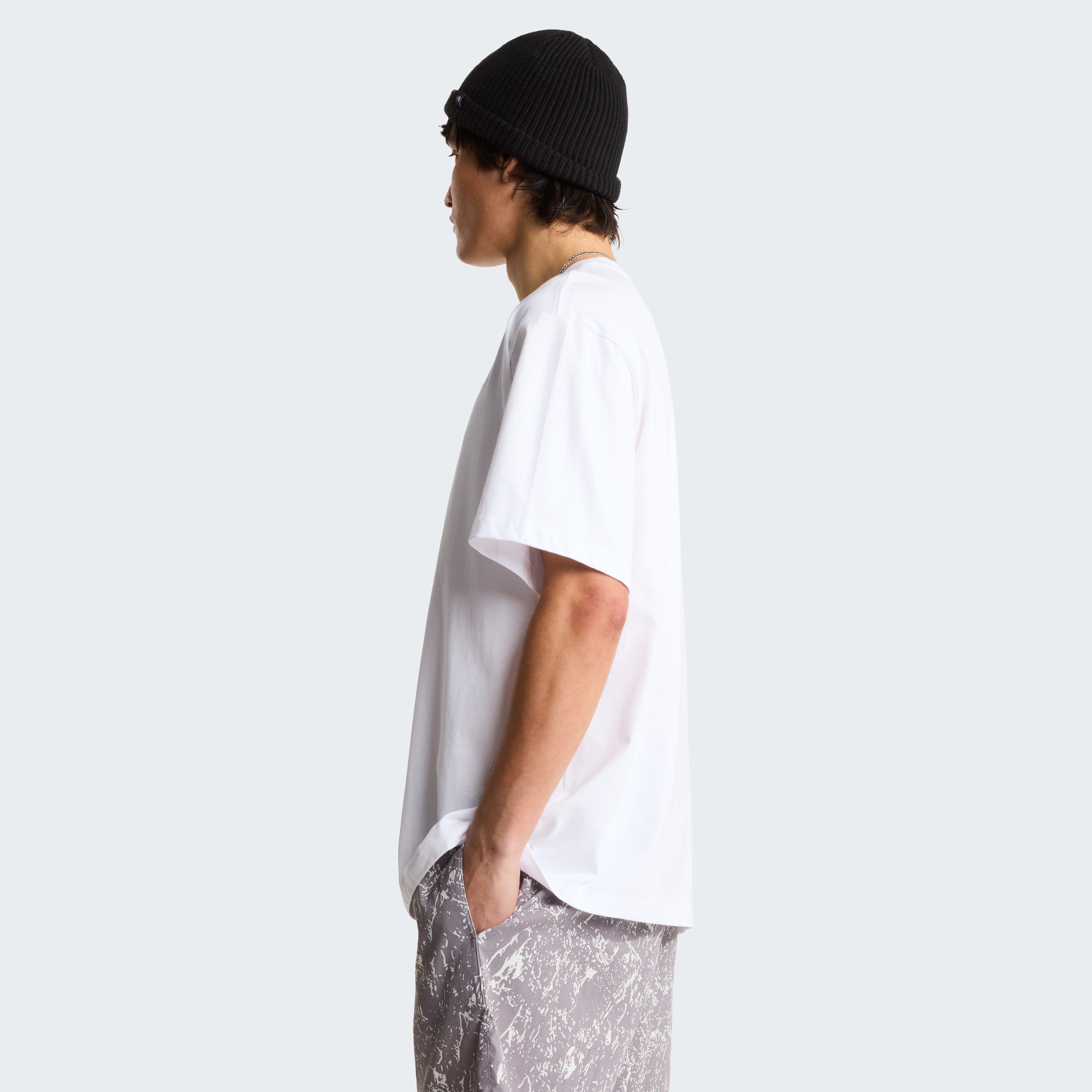The North Face T-Shirt M TNF ESSENTIAL SIMPLE DOME OS SS TEE Kurzarmdesign, mit Rundhalsausschnitt, gerader Abschluss